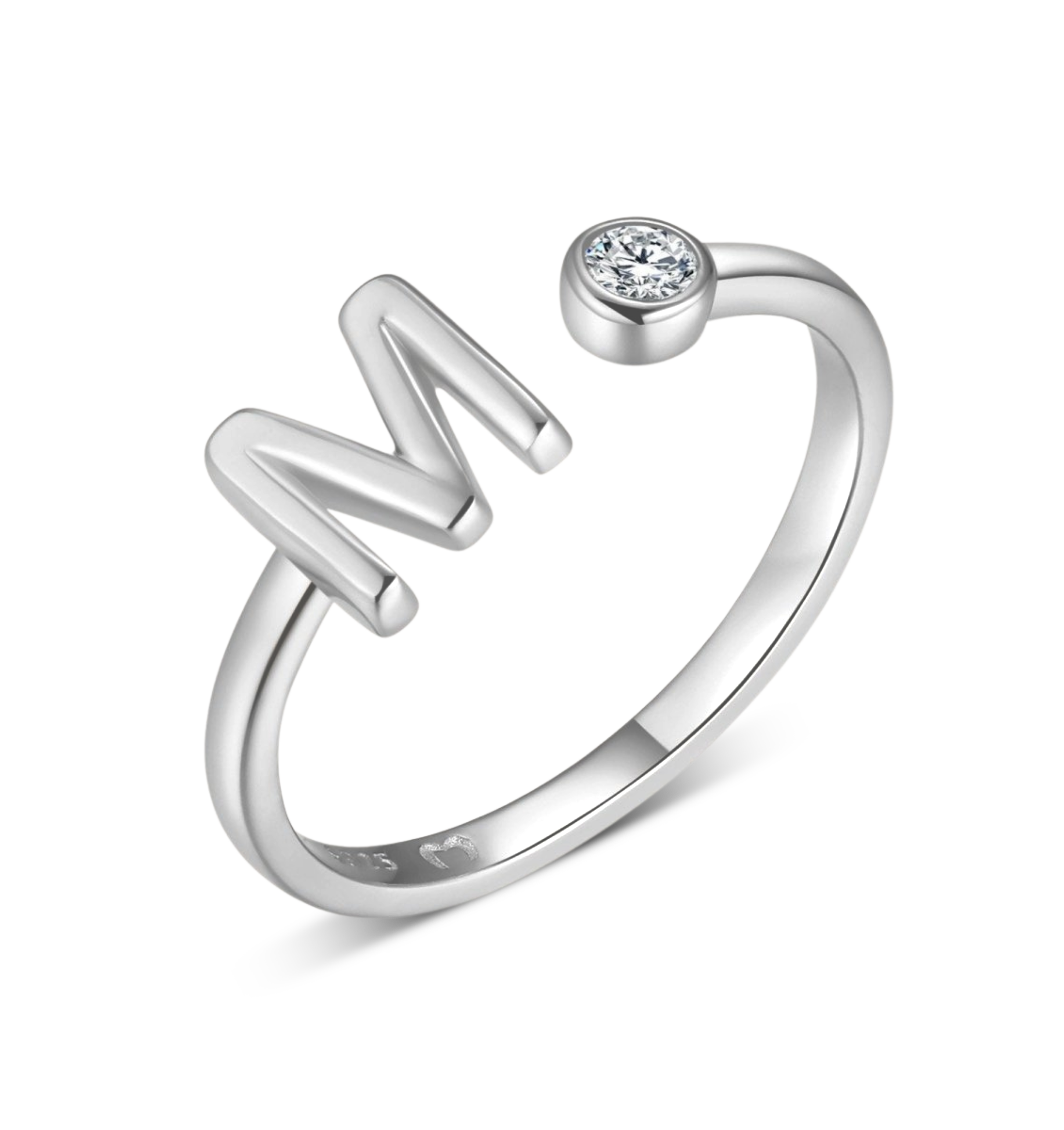 Top Letter Ring