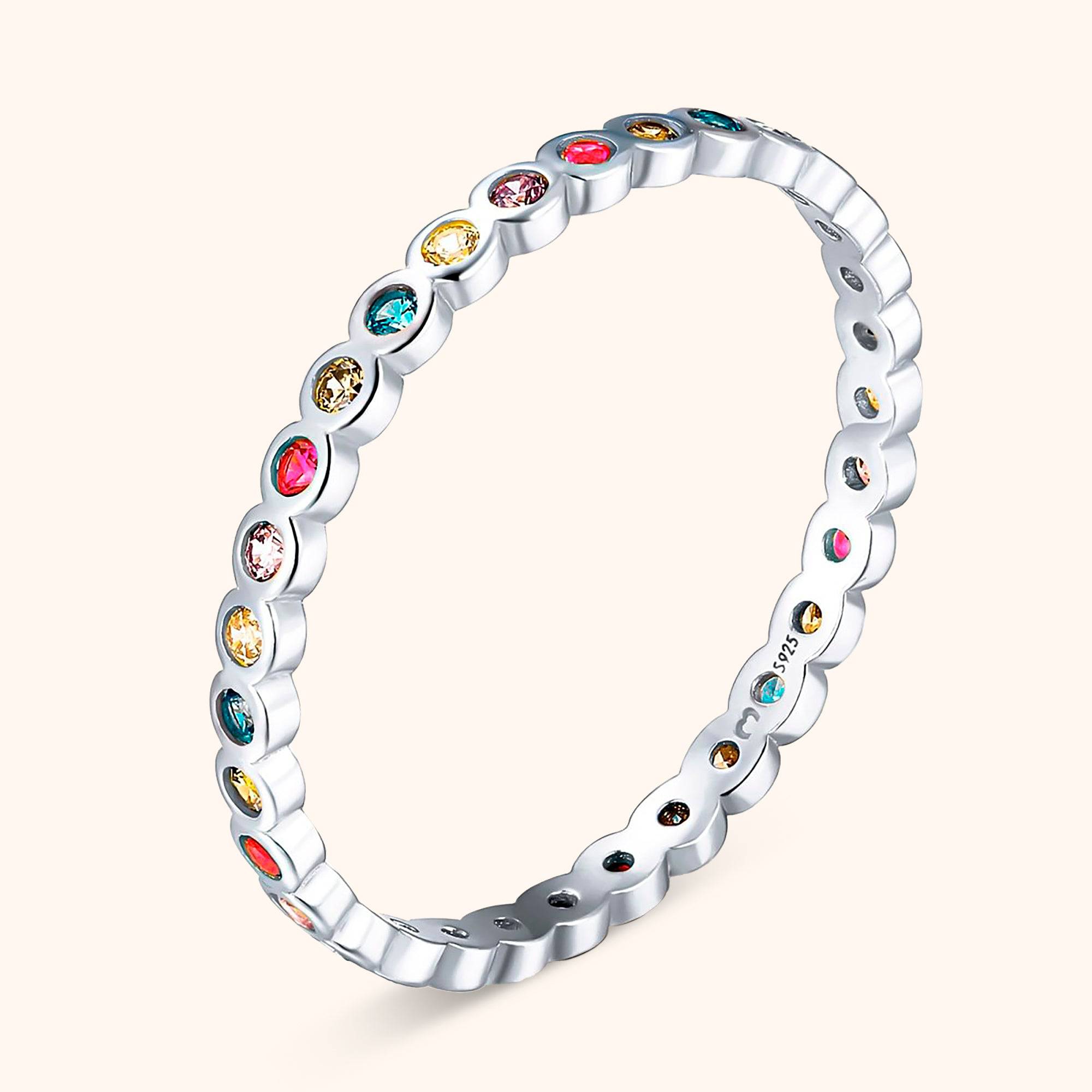 "Circular Colours" Ring - SophiaJewels