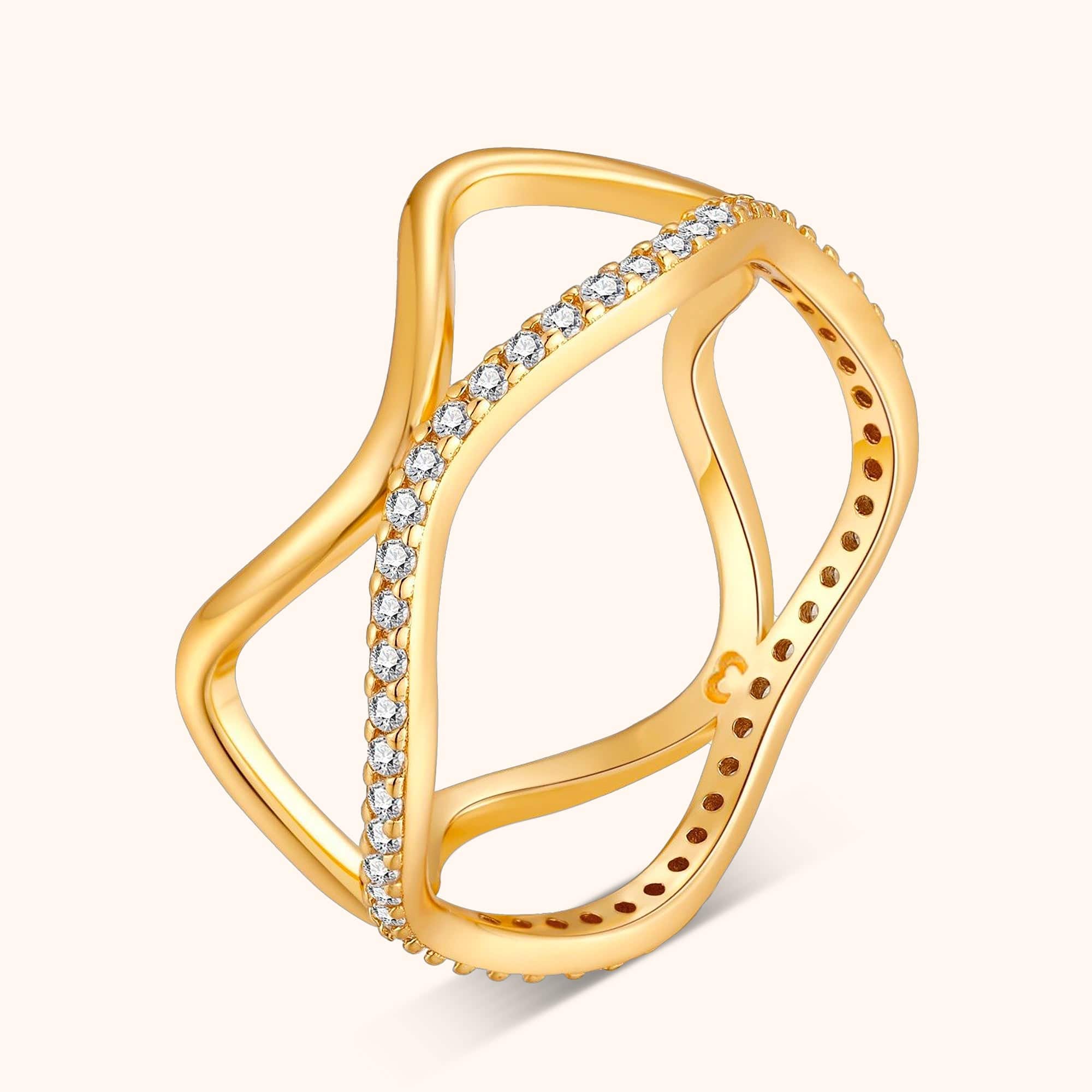"Cam Curve" Ring - SophiaJewels