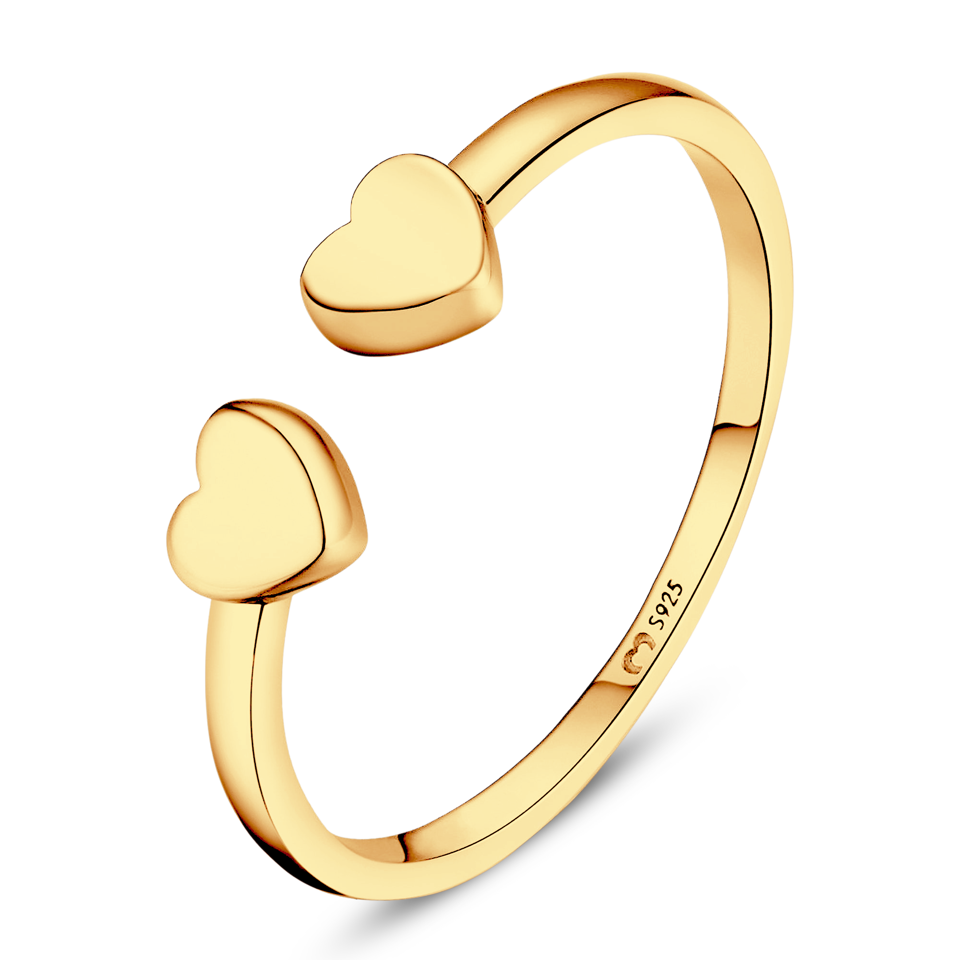 Duplo Heart Ring