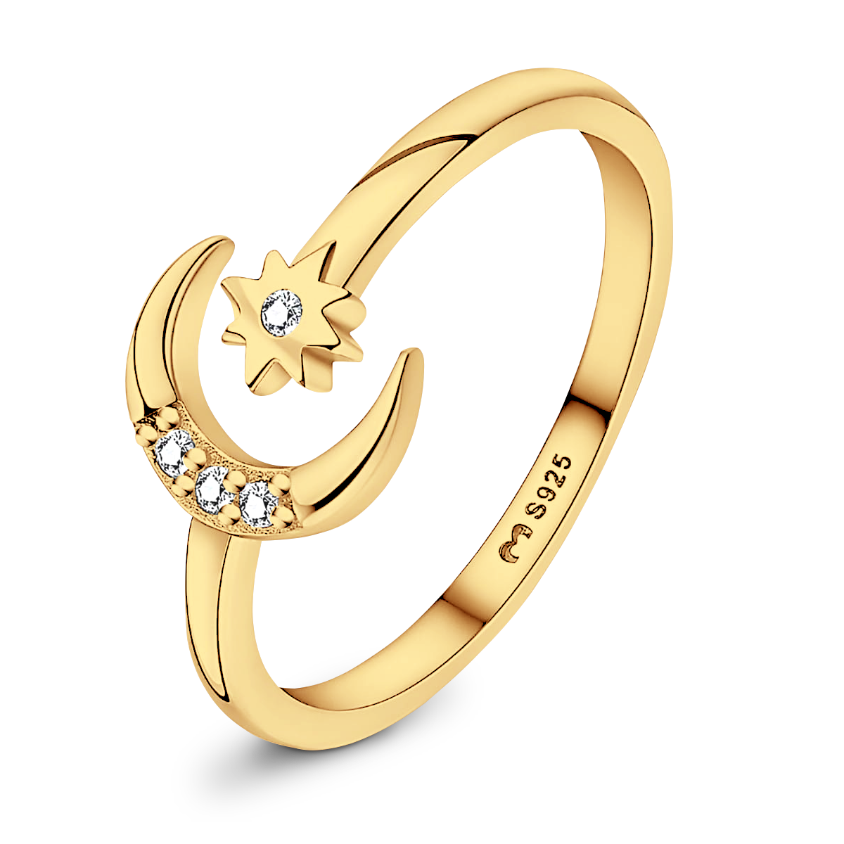 Sun and Moon Ring - SophiaJewels