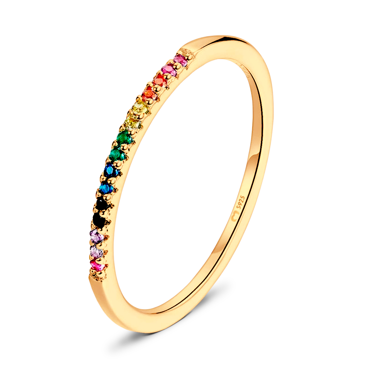 Multicolour Rainbow Ring