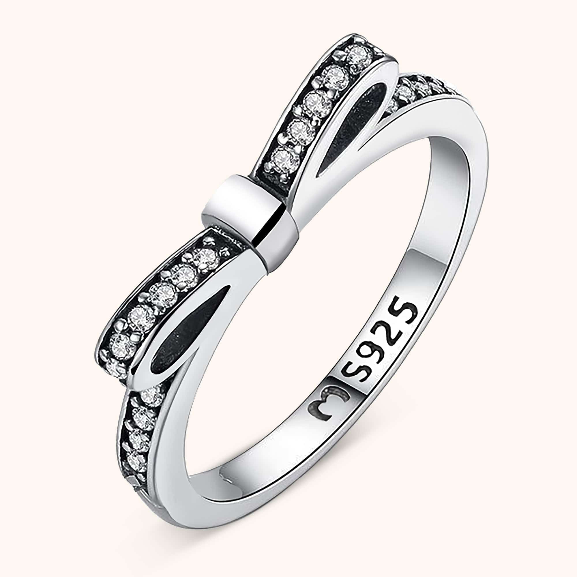 "Elegant Bow" Ring - SophiaJewels