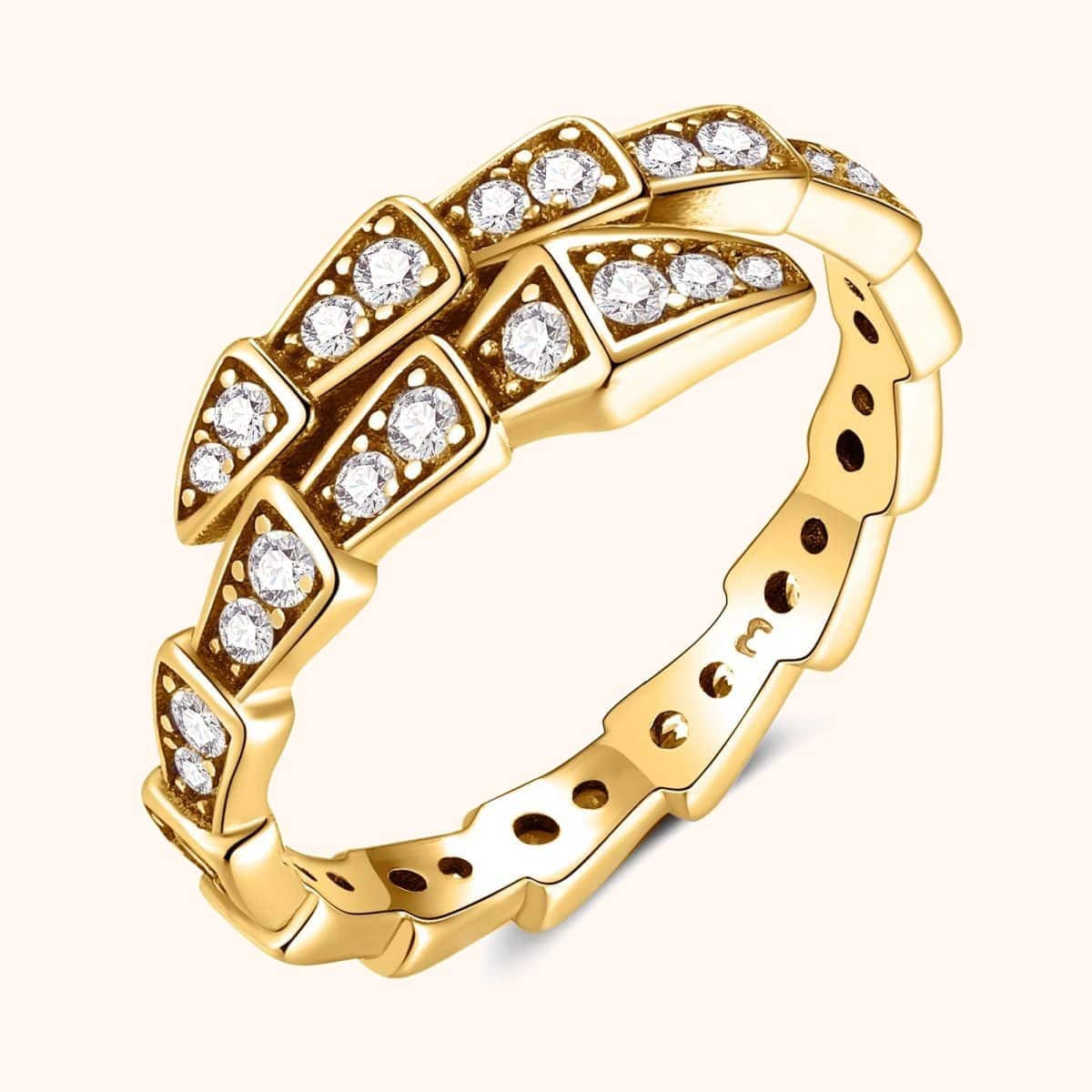 Shining Viper Ring