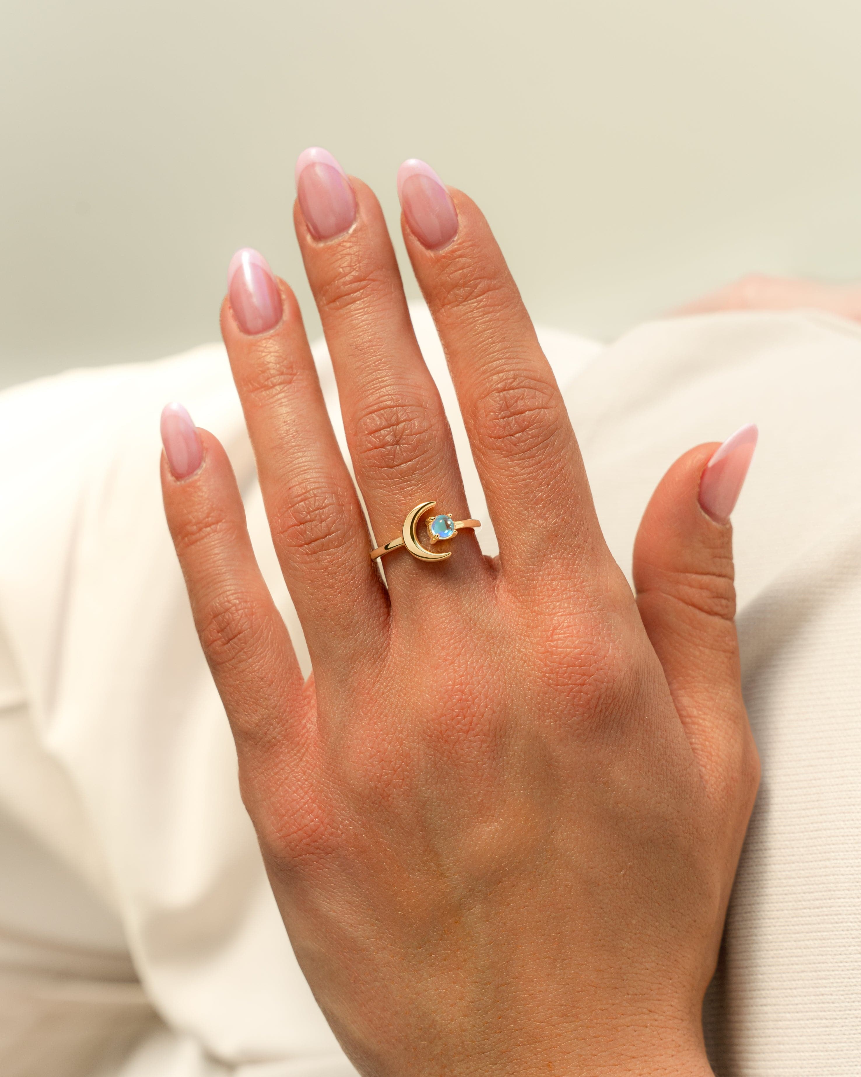 Waning Moon Ring - SophiaJewels