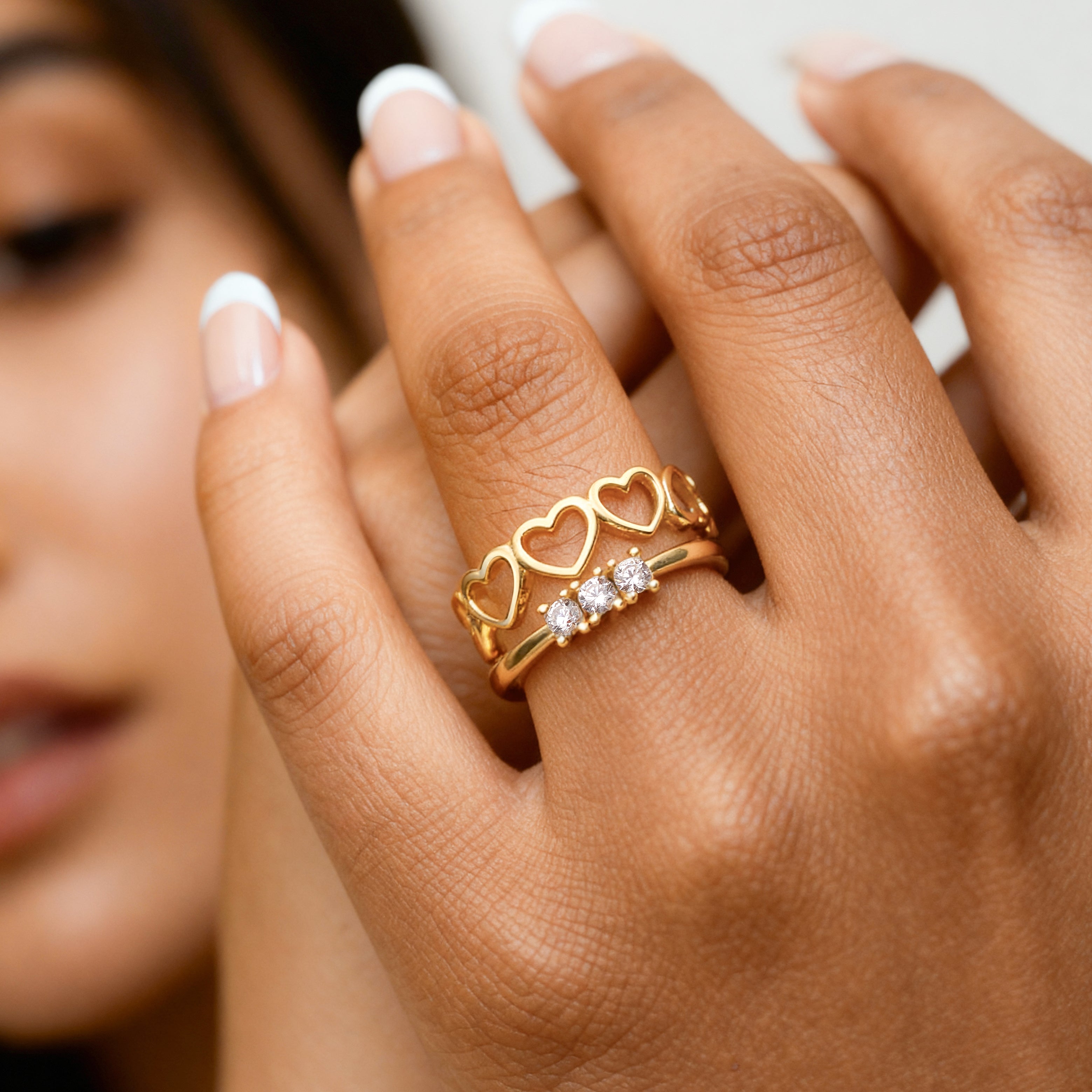 Three Luminous Ones Ring