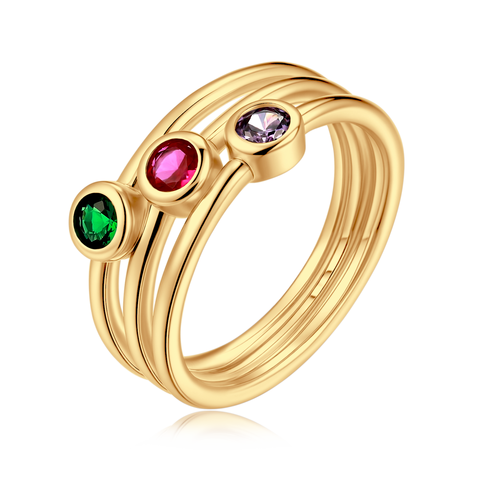 Triadic Ring - SophiaJewels