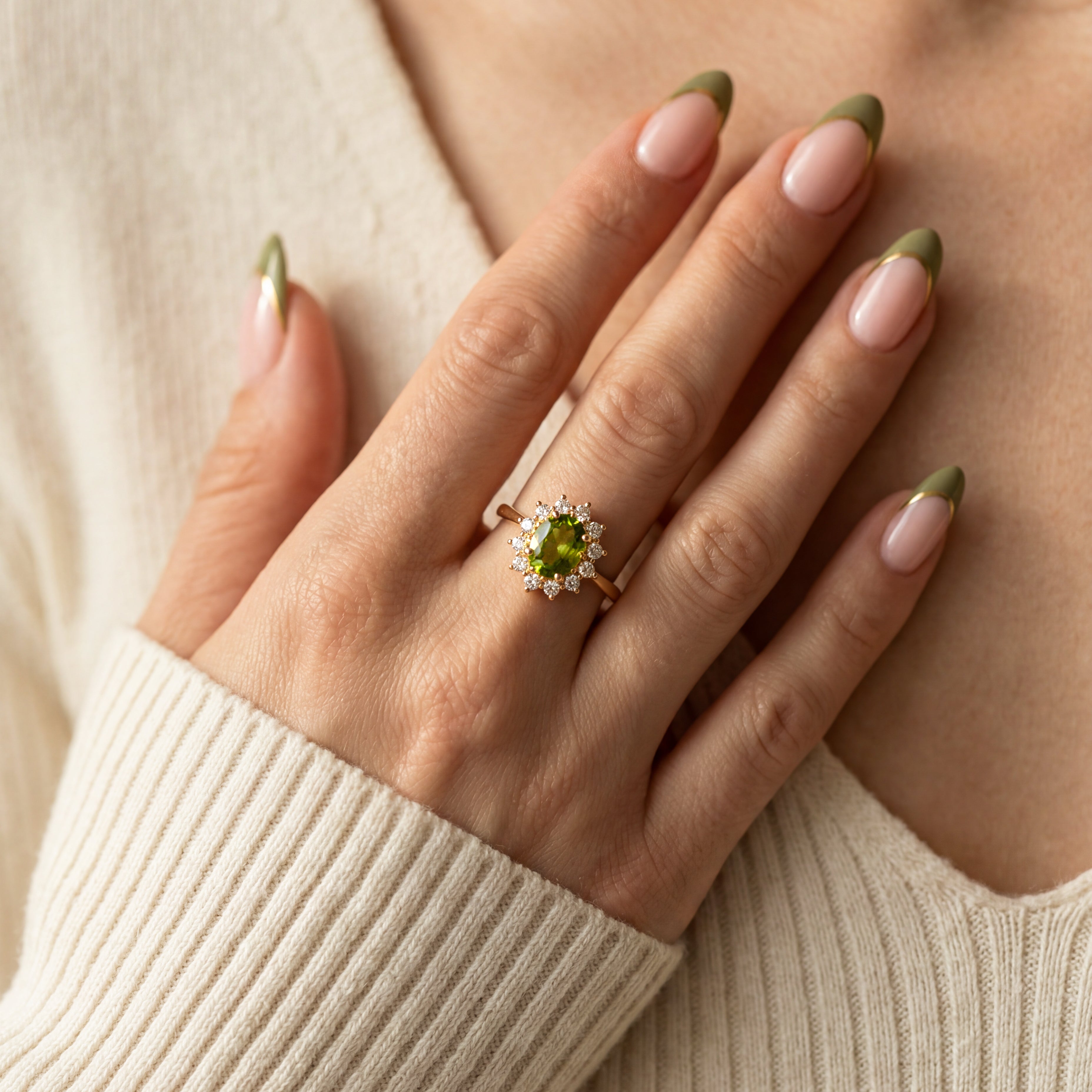 Precious Zirconia Ring