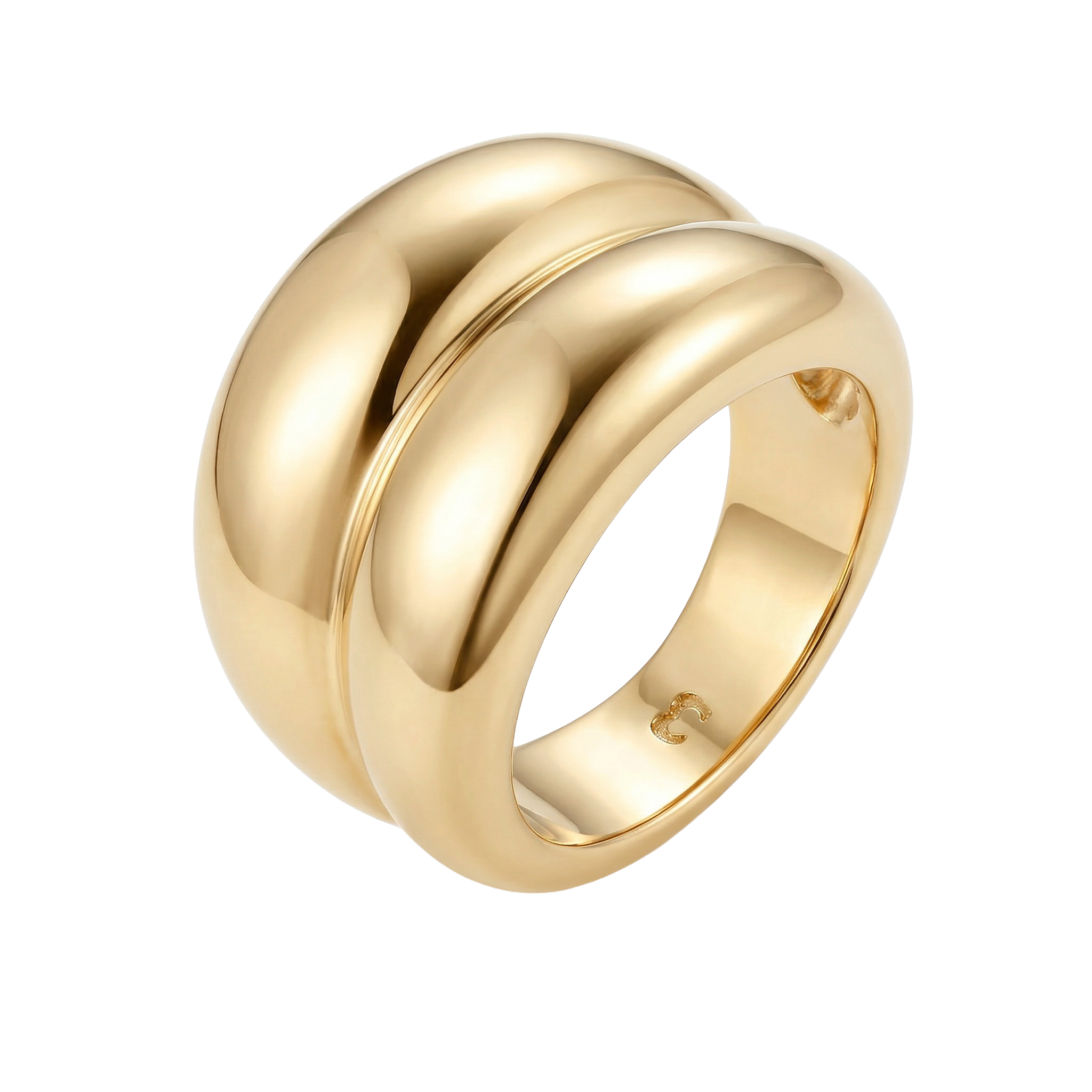 Double Fine Relief Ring