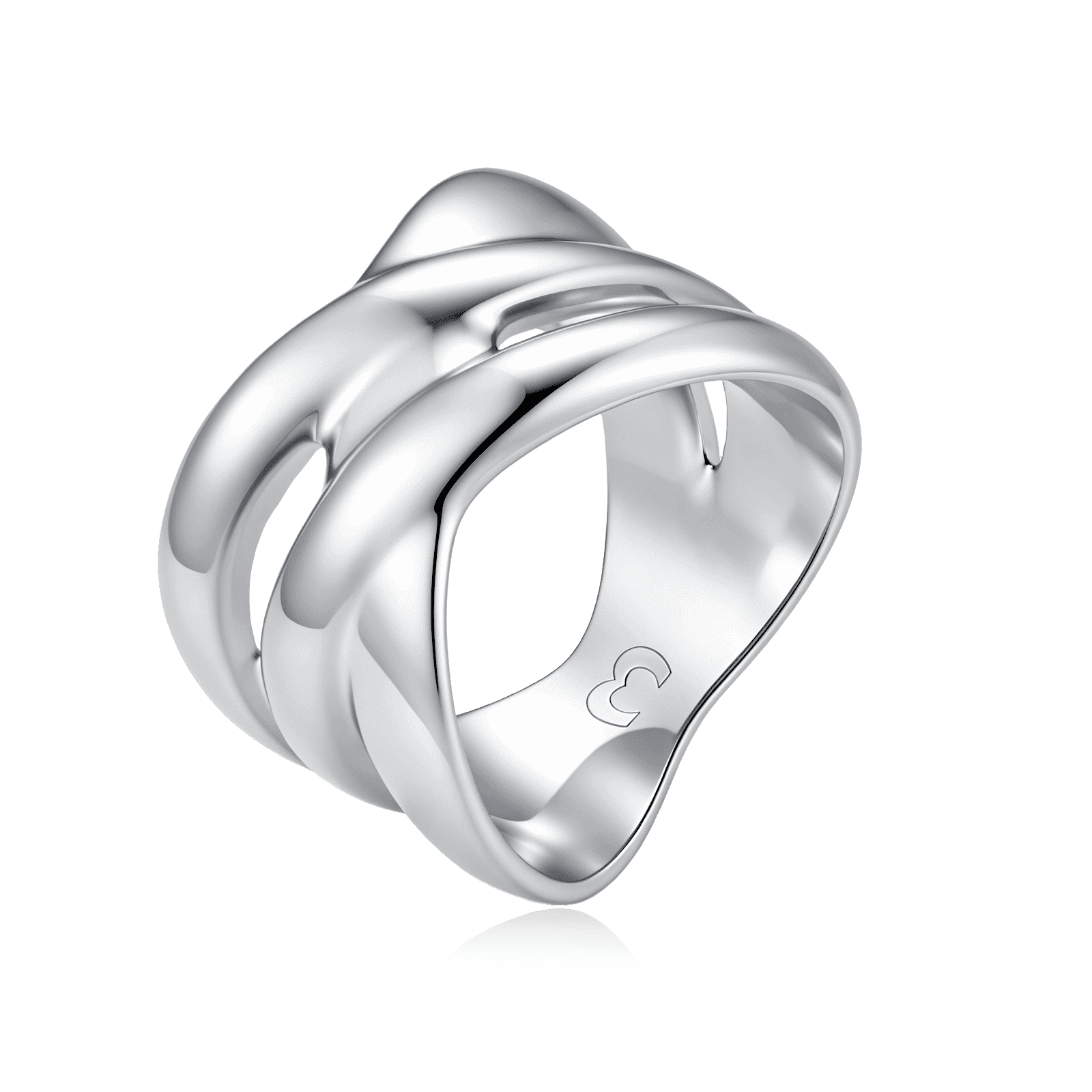Curved Lines Ring