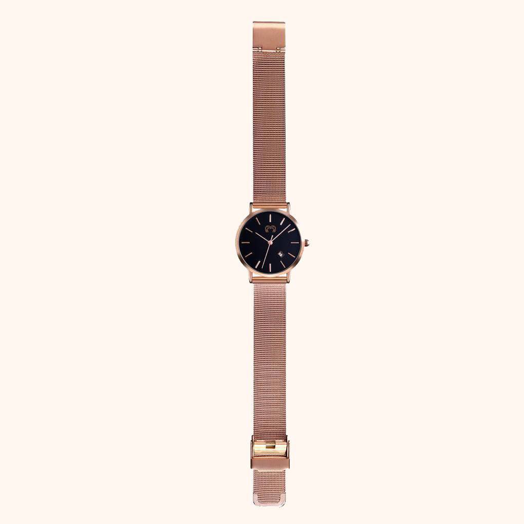 Sophia Jewels Watch ~ RoseBlack