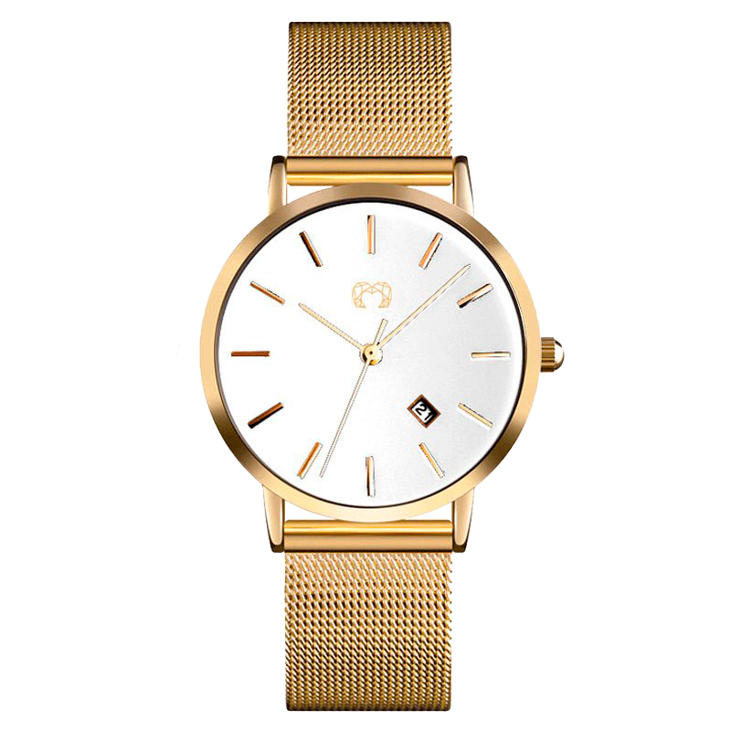 Sophia Jewels Watch ~ GoldWhite
