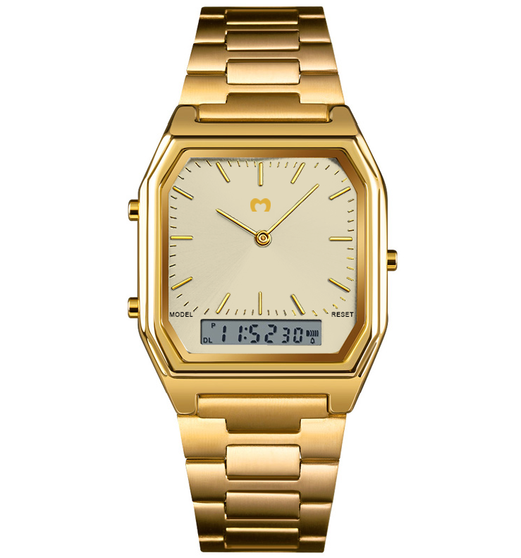 Vintage Retro Watch ~ Gold-Beige