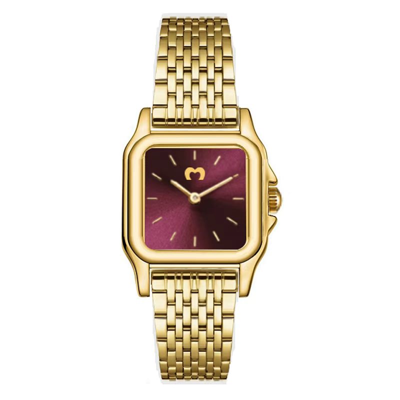 Hampton Watch ~ Gold-Garnet