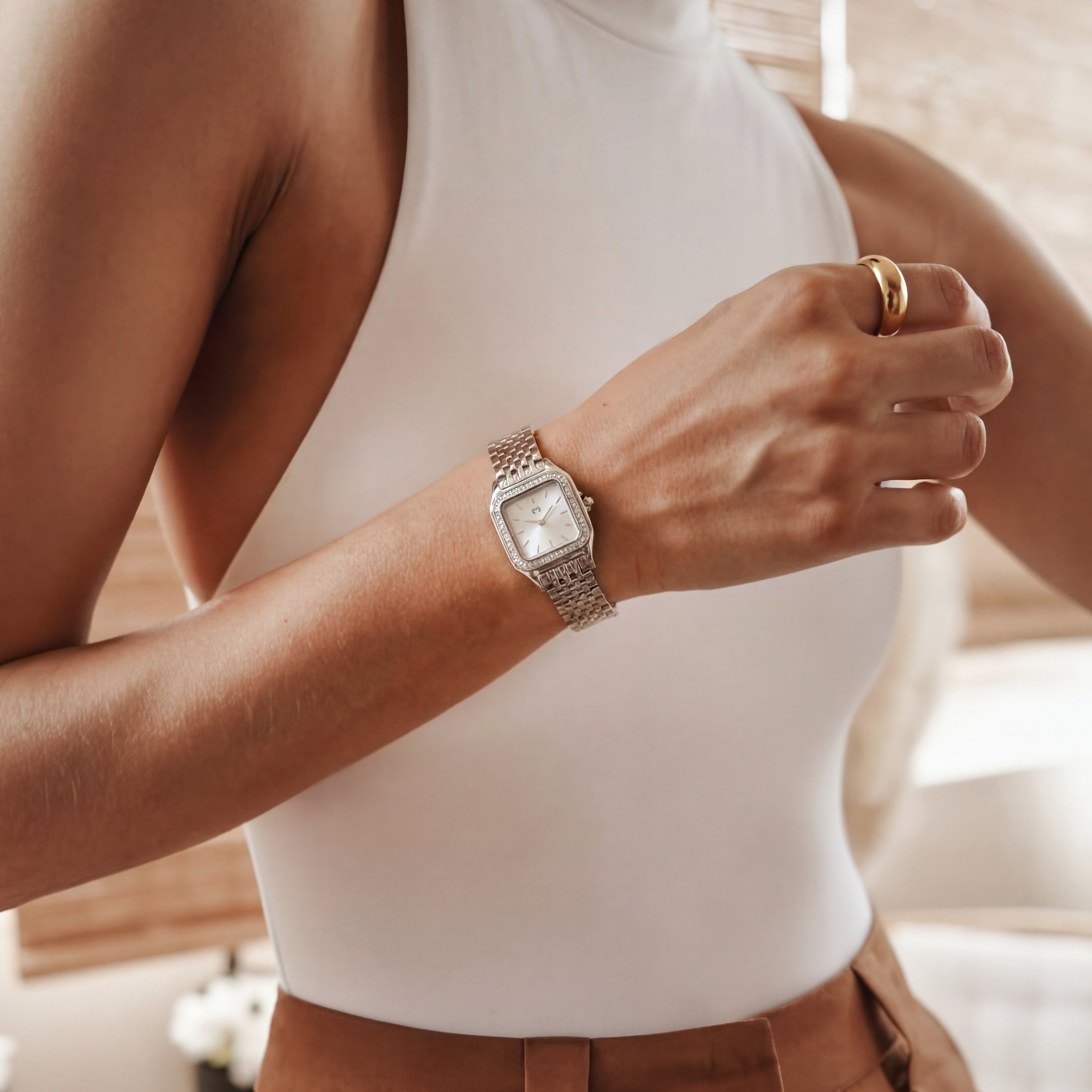 Hampton Lux Watch ~ Silver