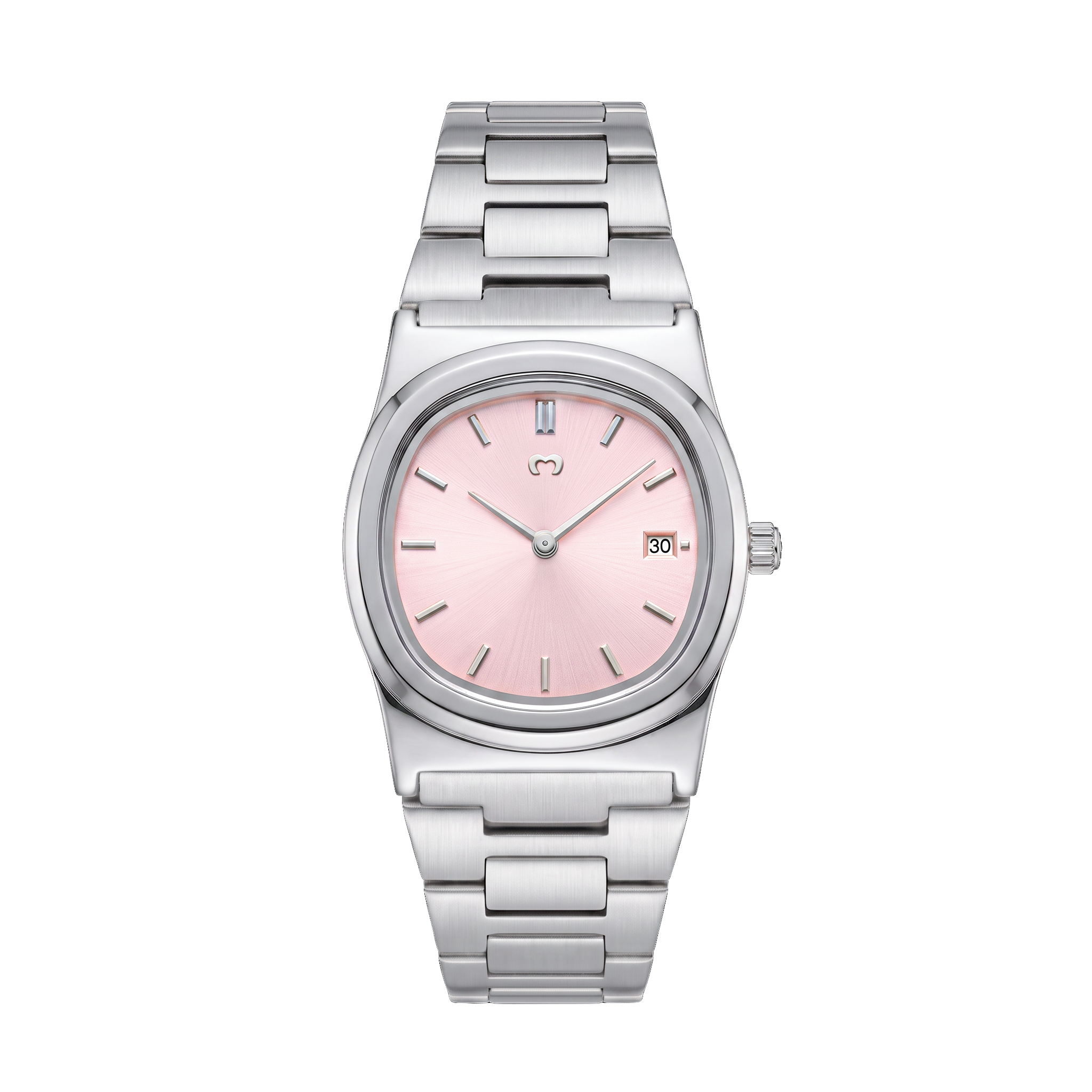 Dainty Watch ~ Silver-Pink