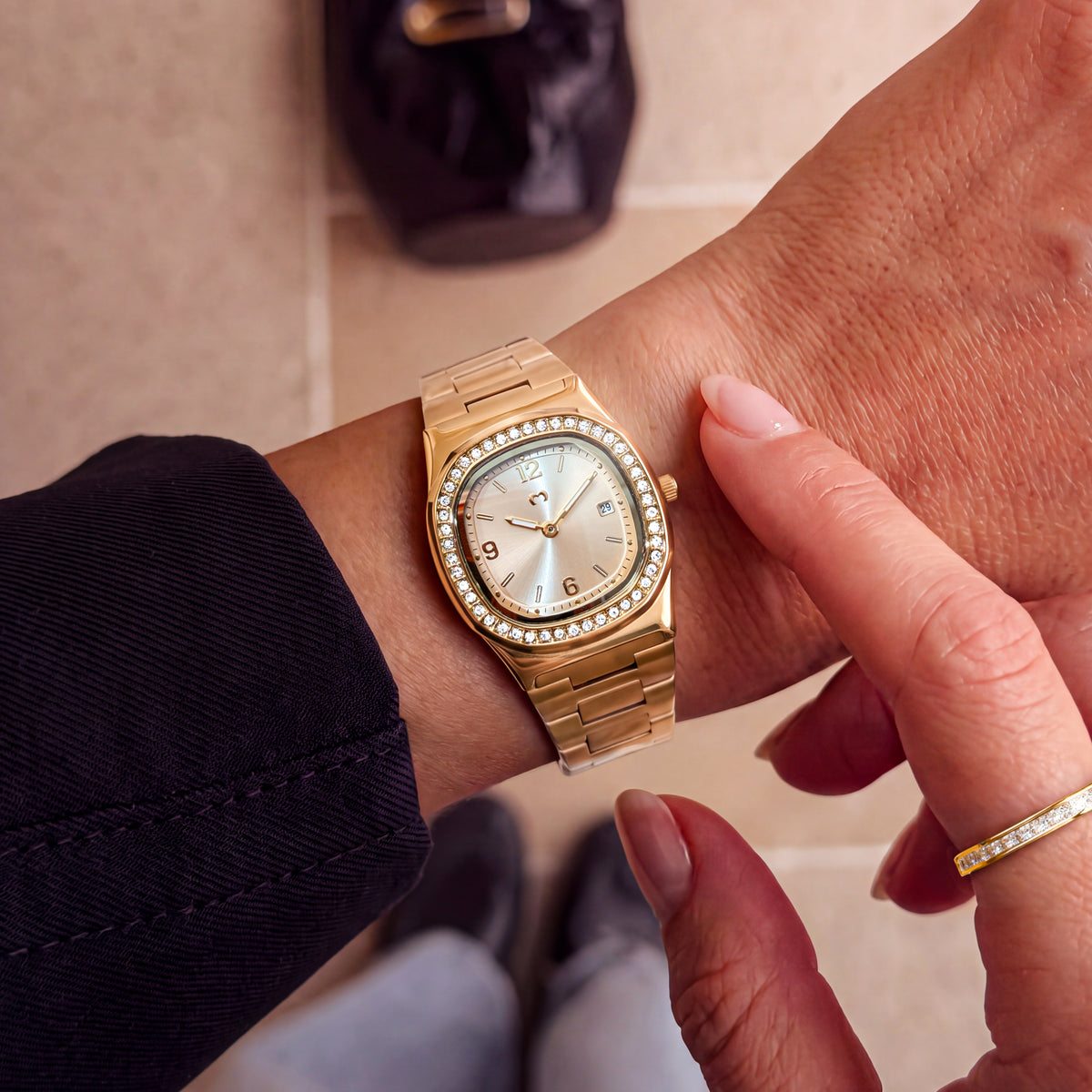 Prestige Watch ~ Gold-Pink