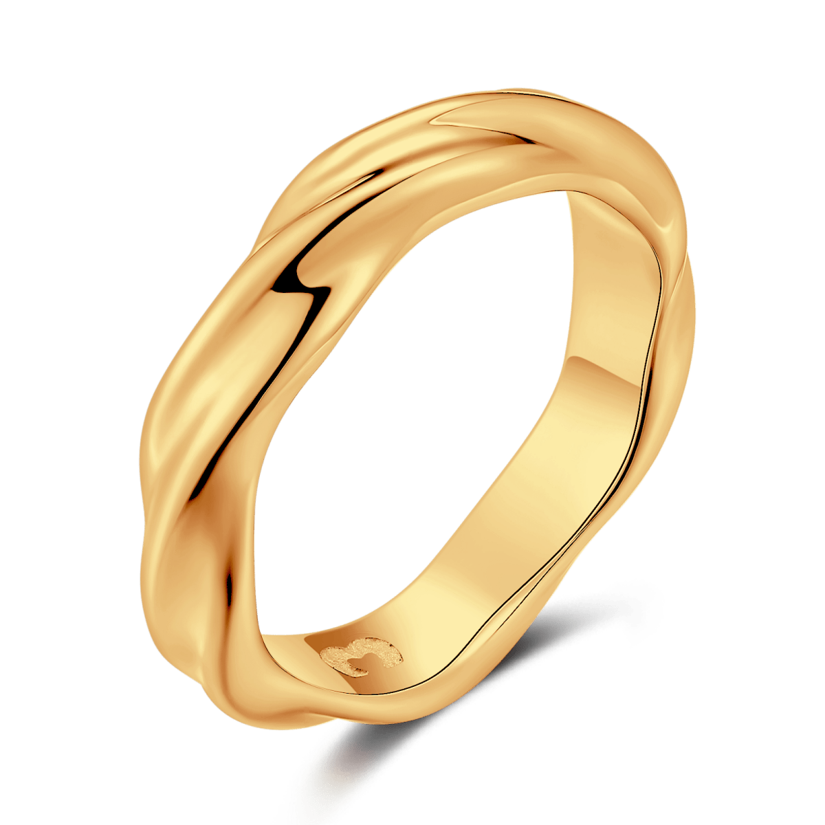Twisted Band Ring