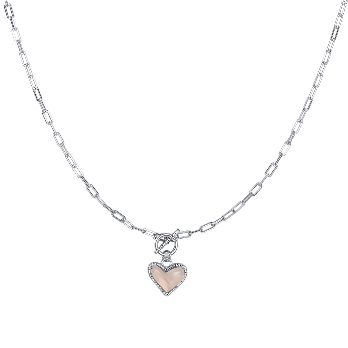 Mineral Heart Necklace