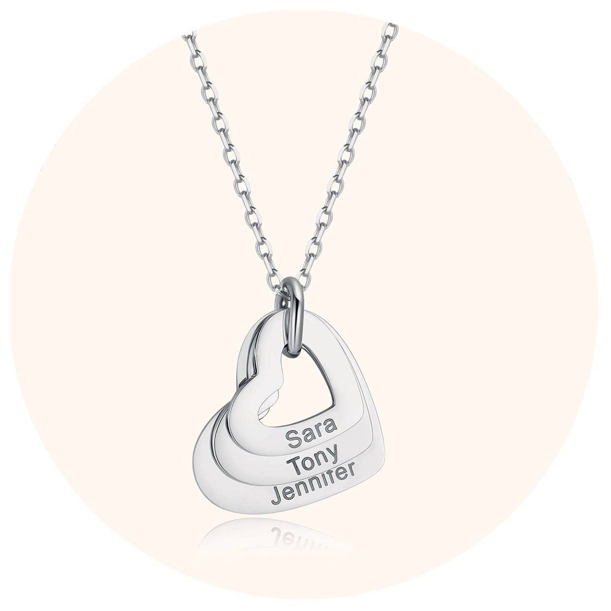 Affection Necklace - Personalised - SophiaJewels
