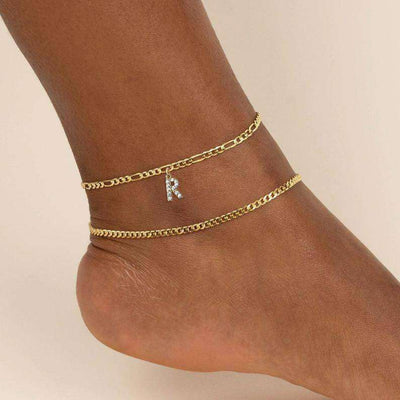 Initials Anklet
