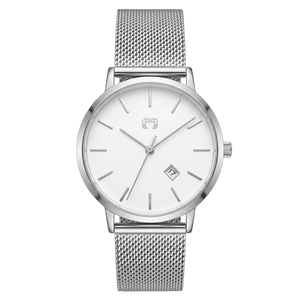 Sophia Jewels Watch ~ SilverWhite