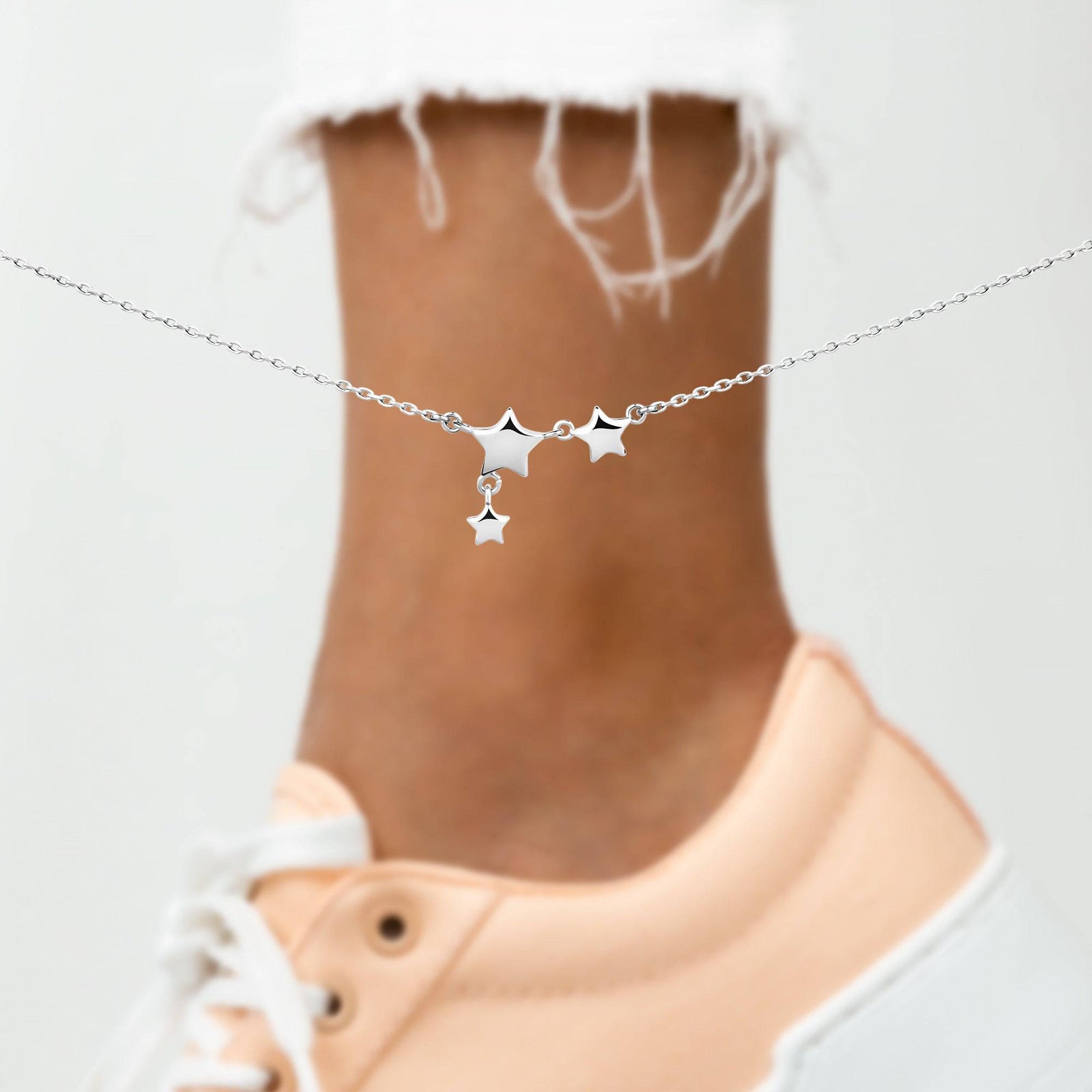 Shiny Star Anklet