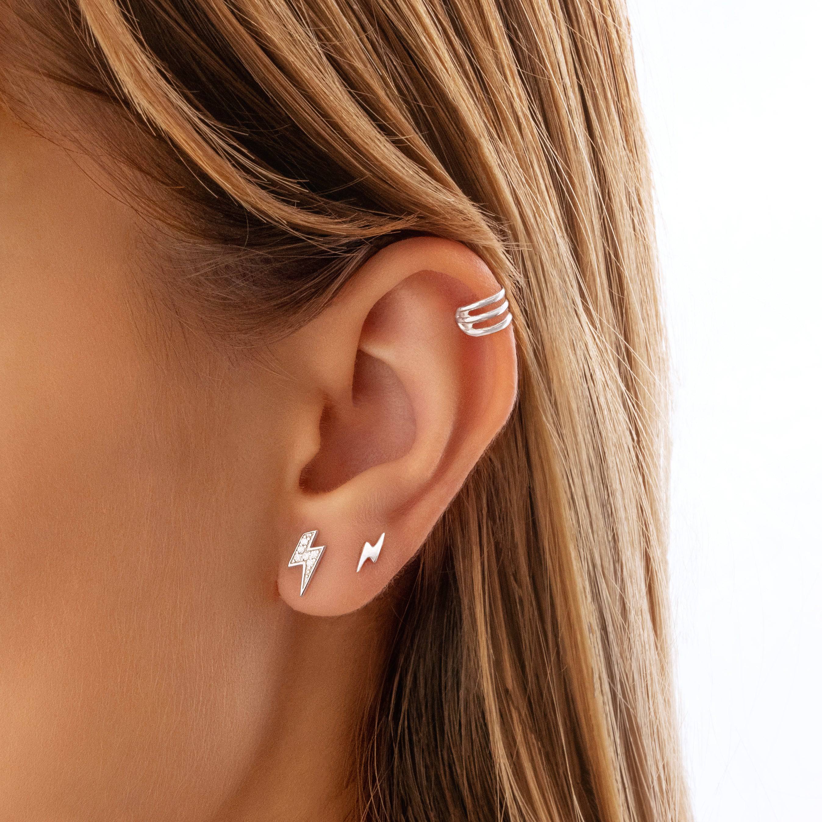 "Sparkles Lightning" Earrings - SophiaJewels