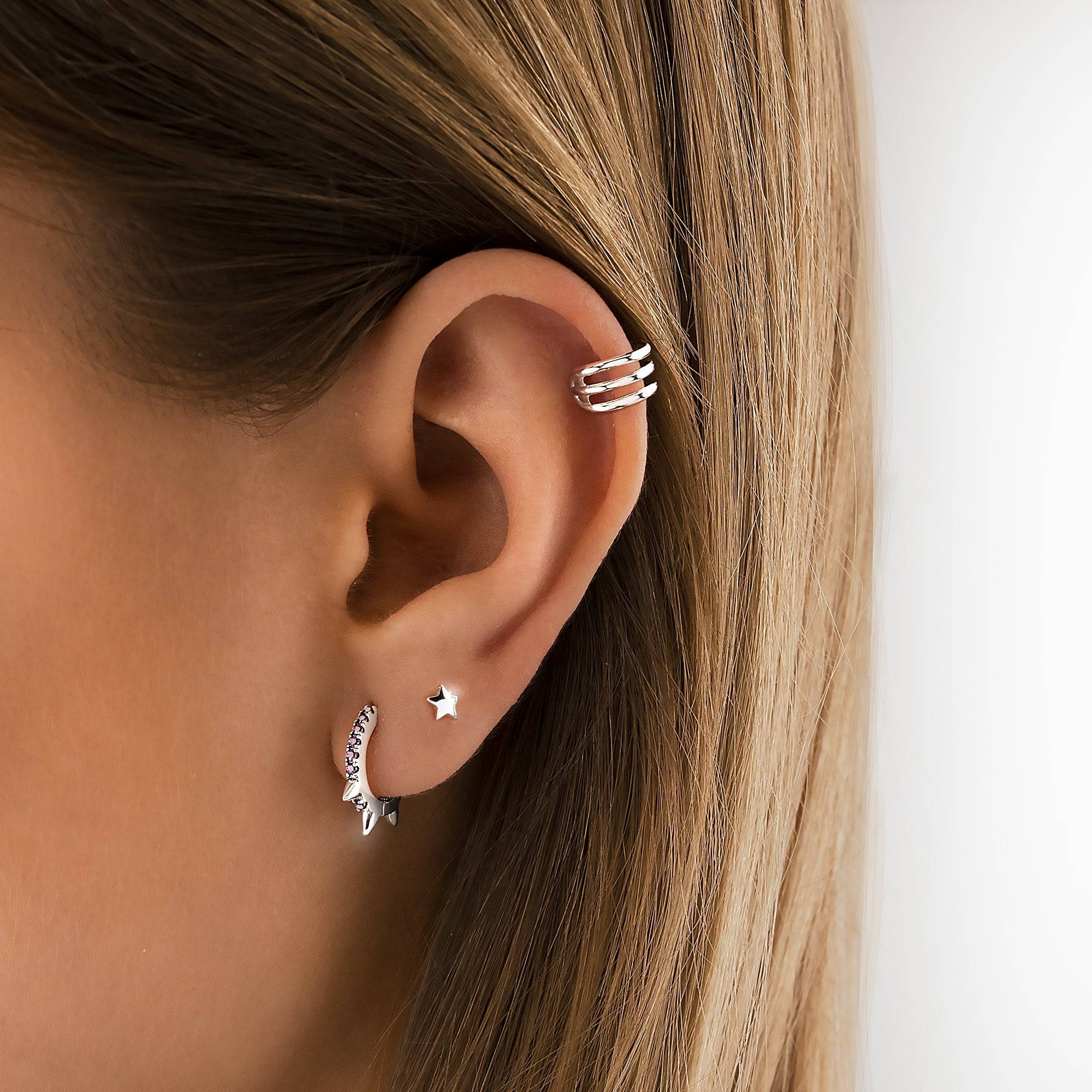 "Punk Blackberry" Earrings - SophiaJewels
