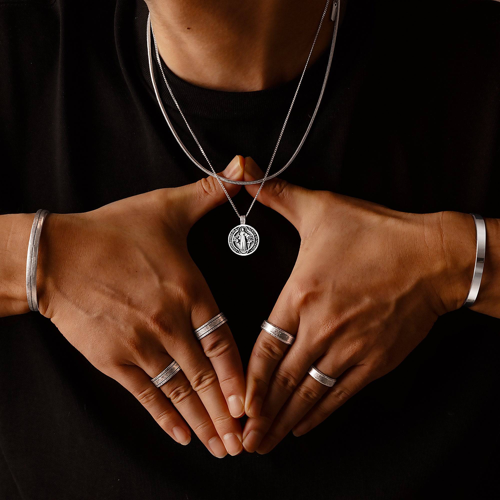 "Vangelo" BRAVE Men's Necklace - SophiaJewels