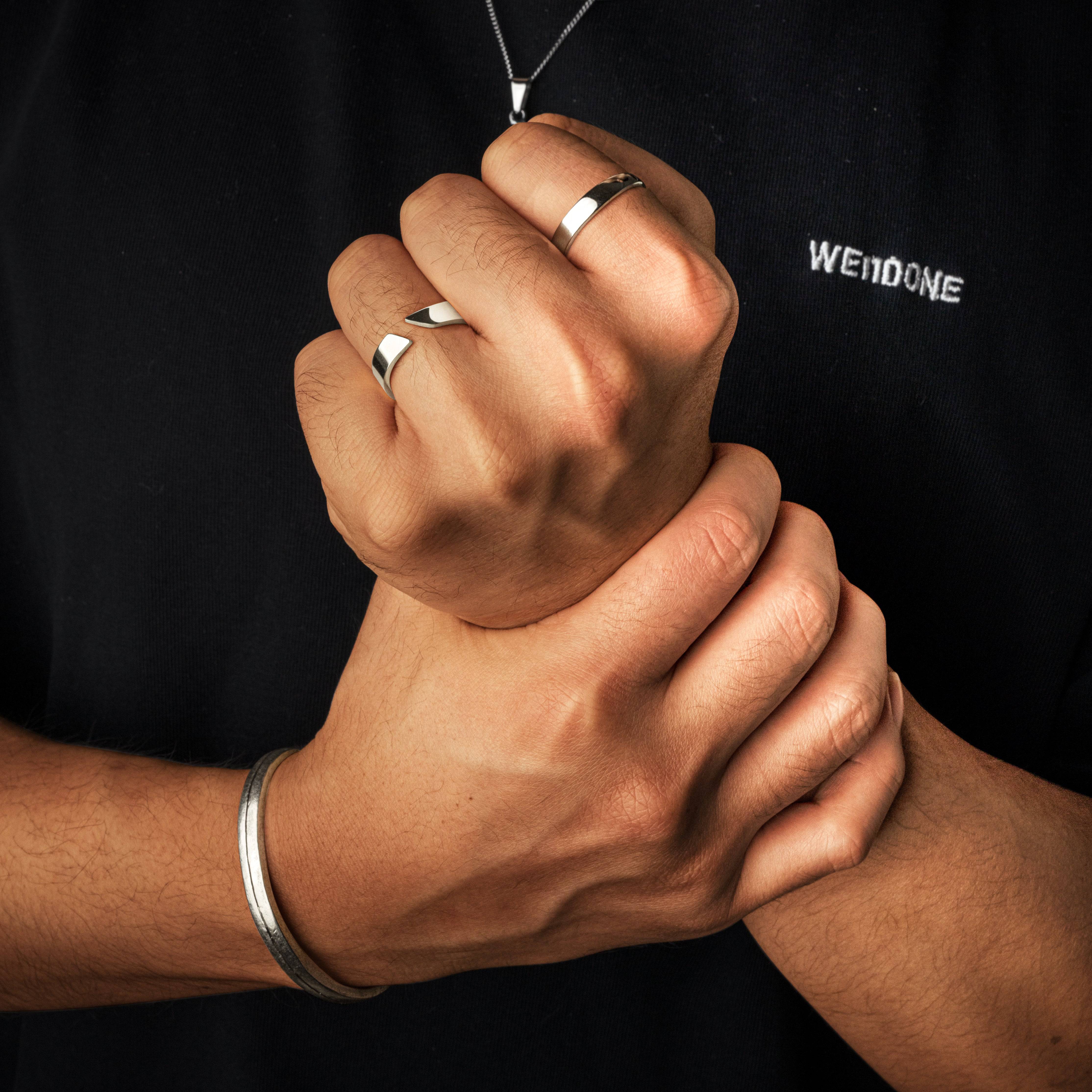 "Circum" BRAVE Men's Ring - SophiaJewels