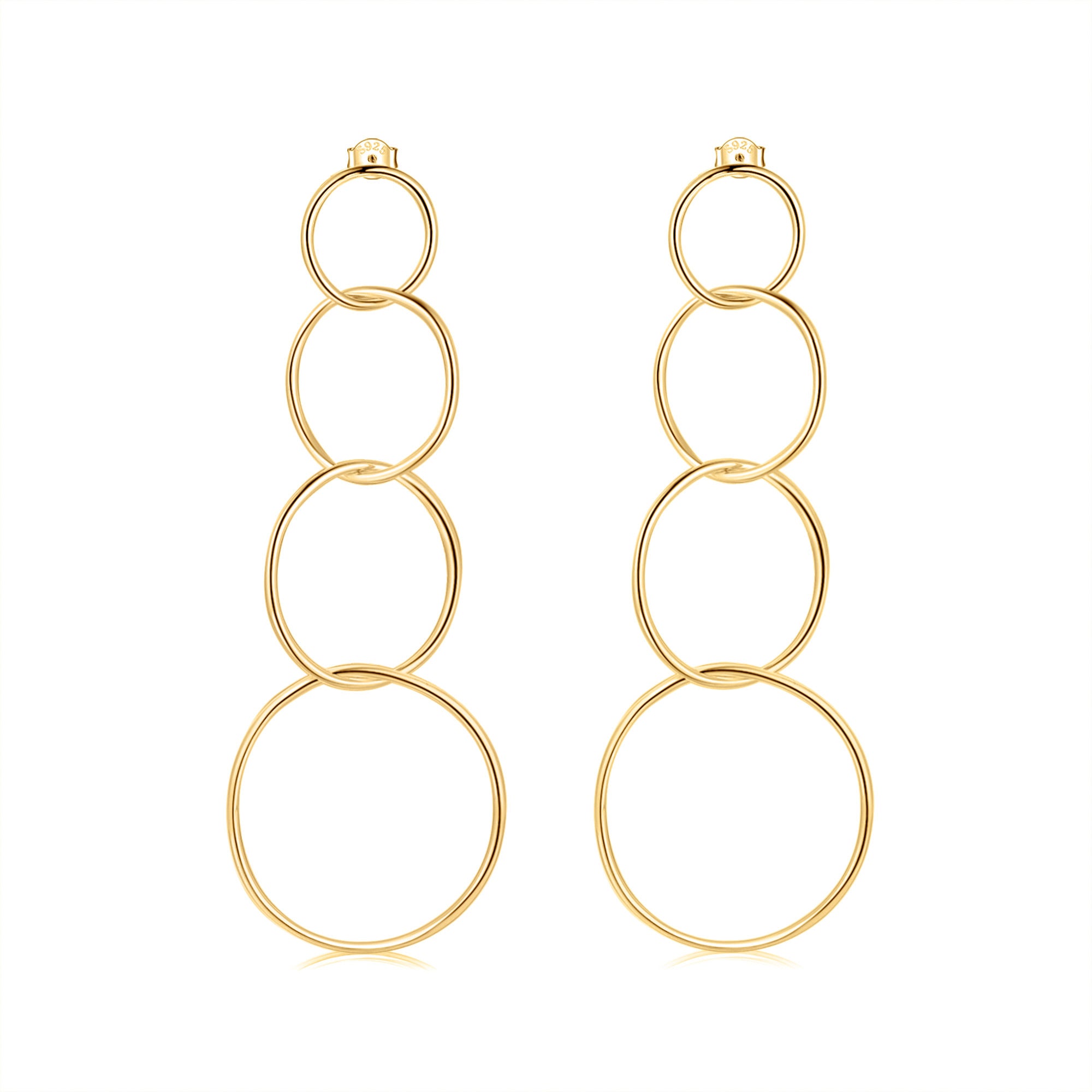 "Ringed" Earrings - SophiaJewels