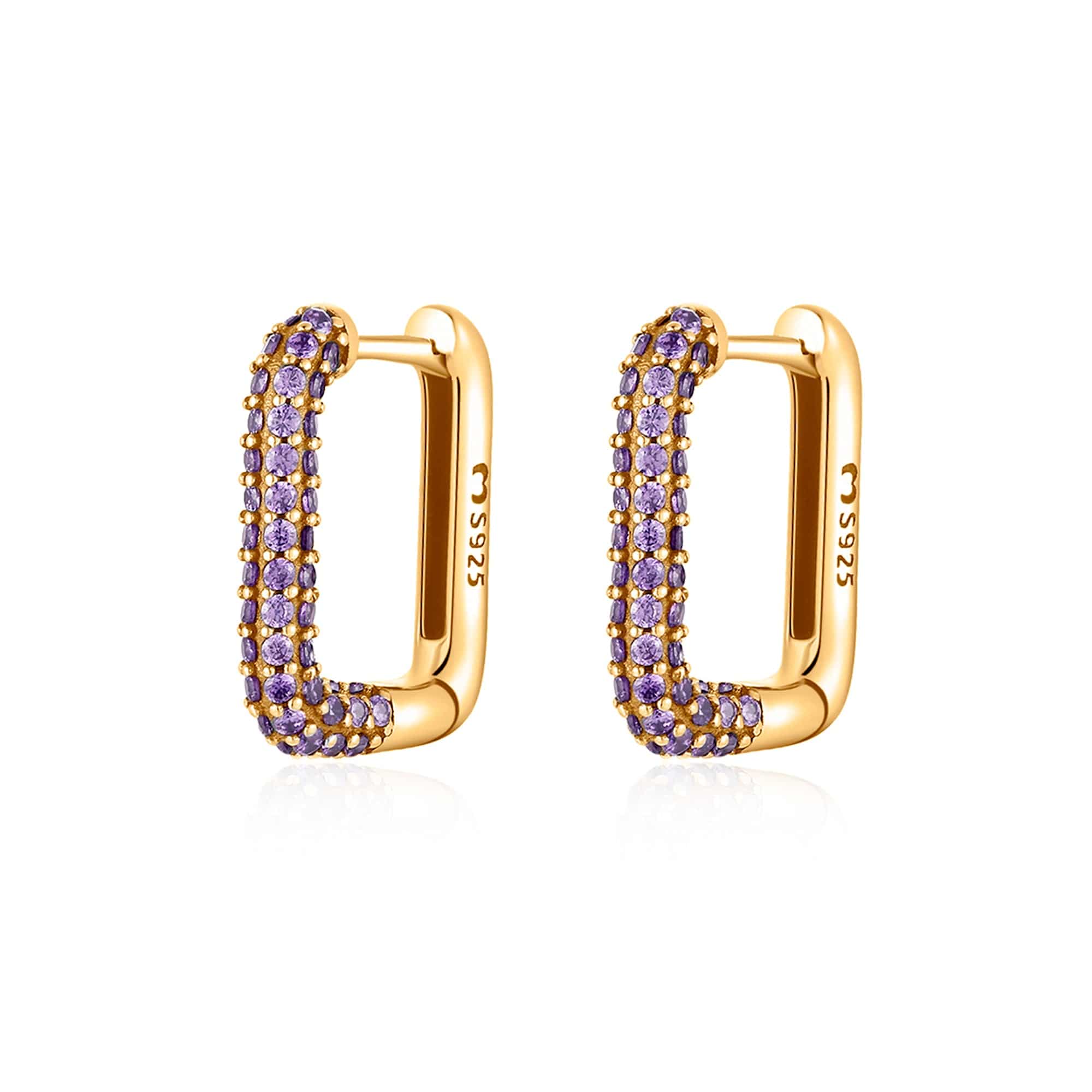 "Bright Square" Earrings - SophiaJewels