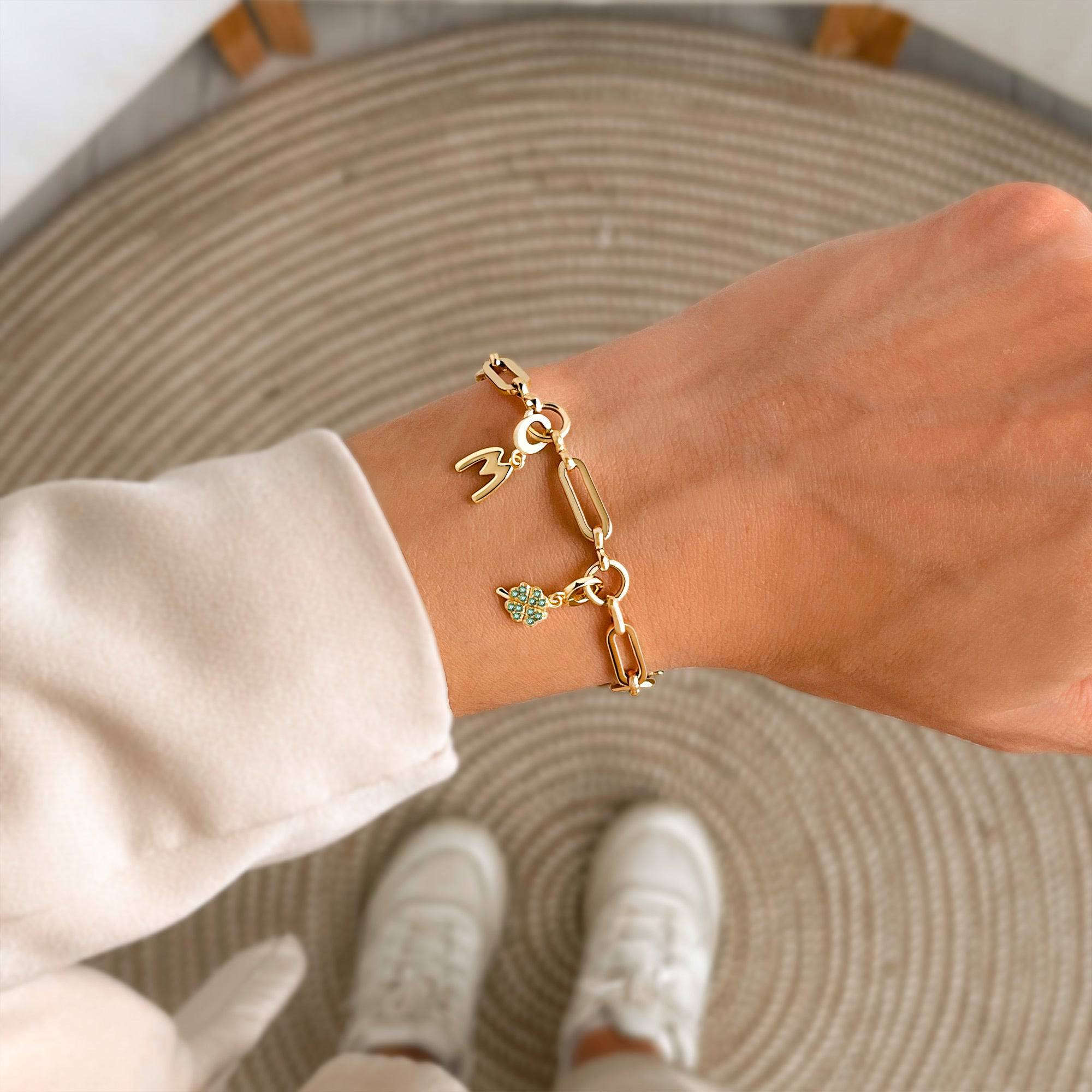 "First Letter" Charm - SophiaJewels