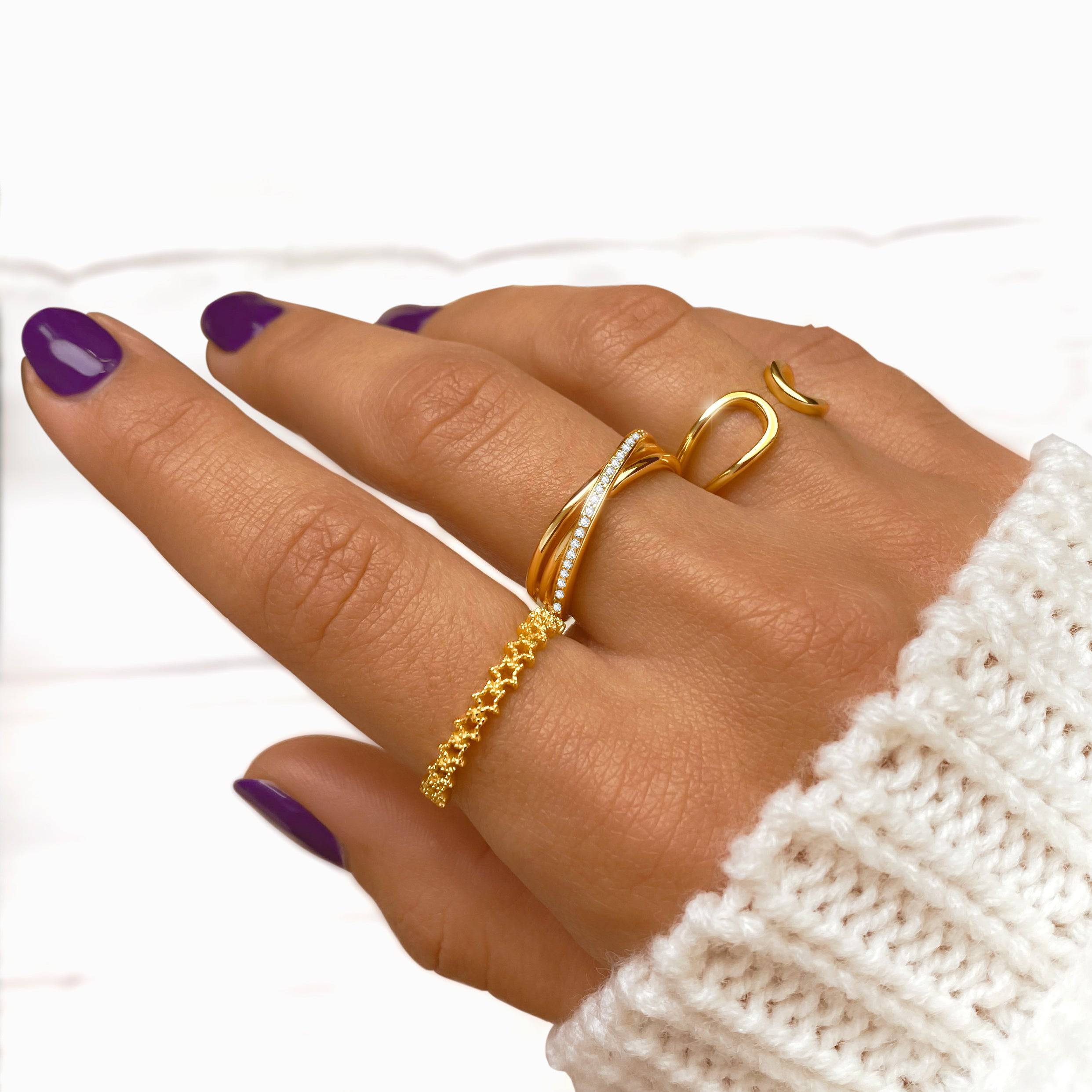 "Linear Glow" Ring - SophiaJewels