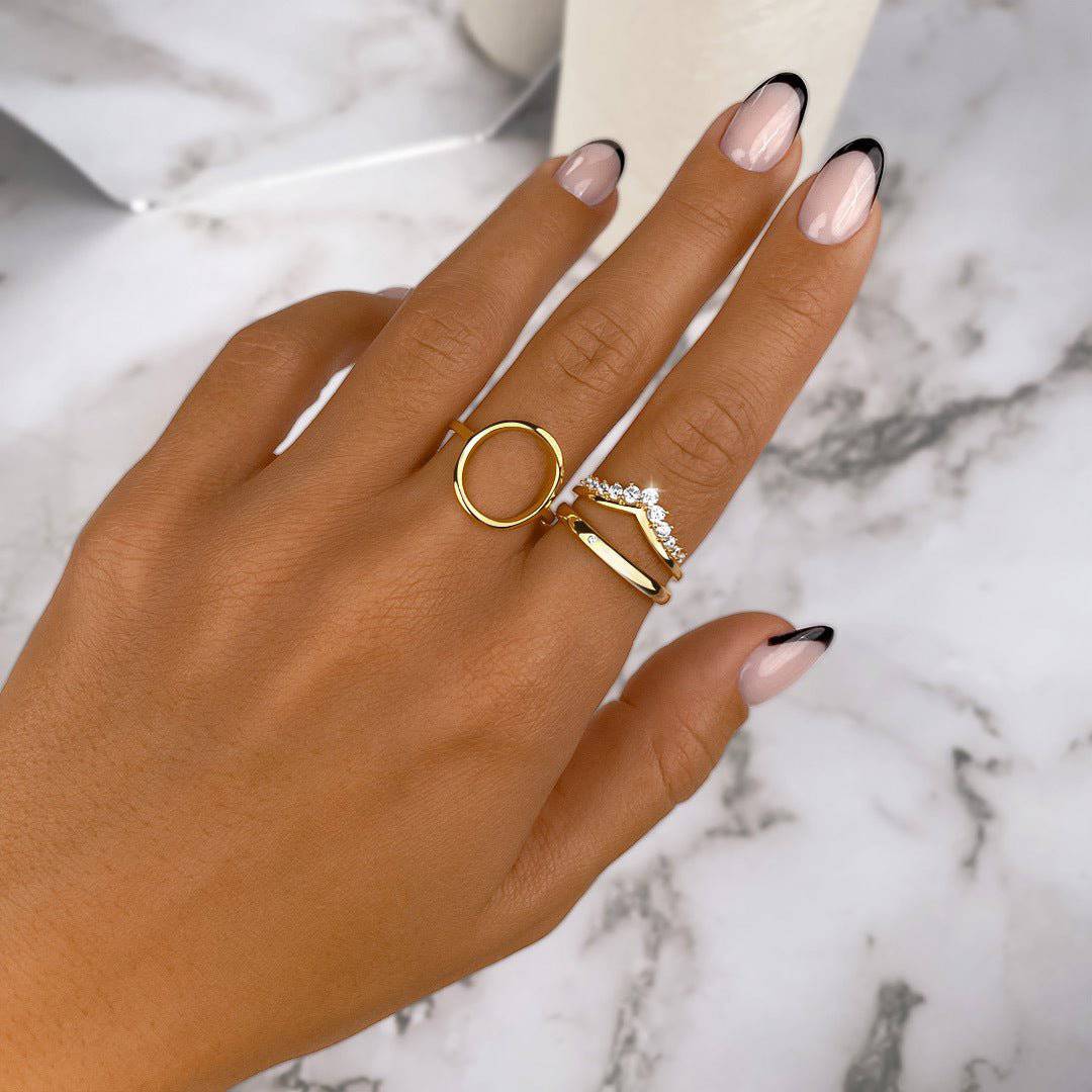 "Zirconia Crown" Ring - SophiaJewels