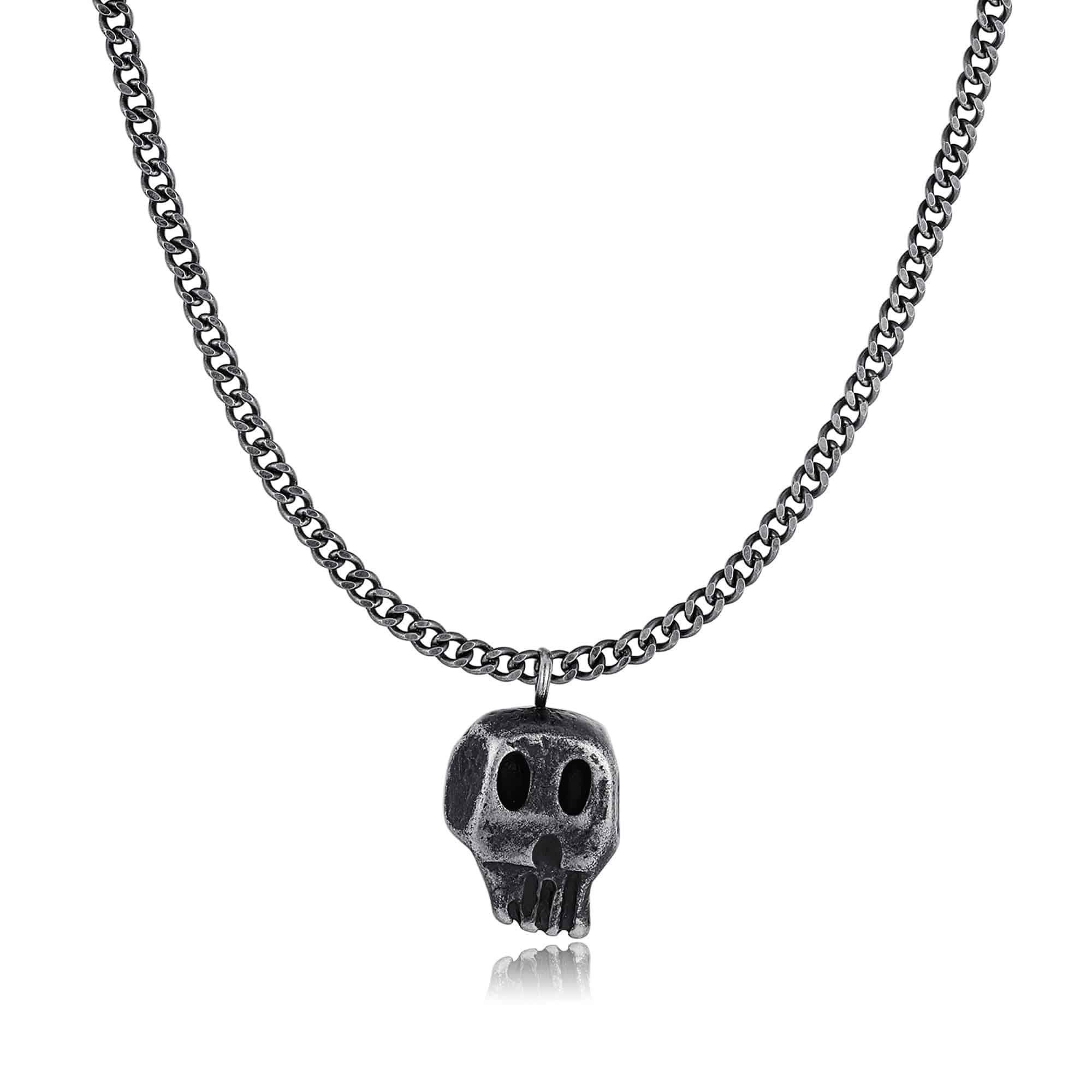 "Cranium" BRAVE Men's Necklace - SophiaJewels