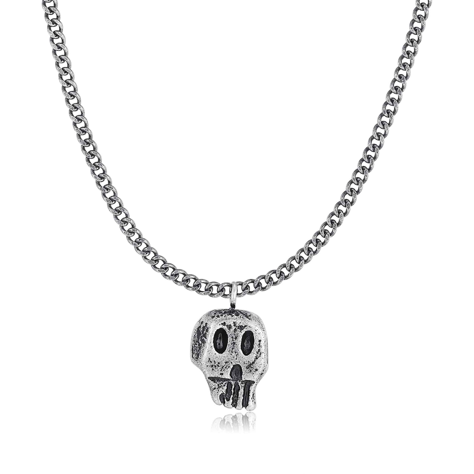 "Cranium" BRAVE Men's Necklace - SophiaJewels