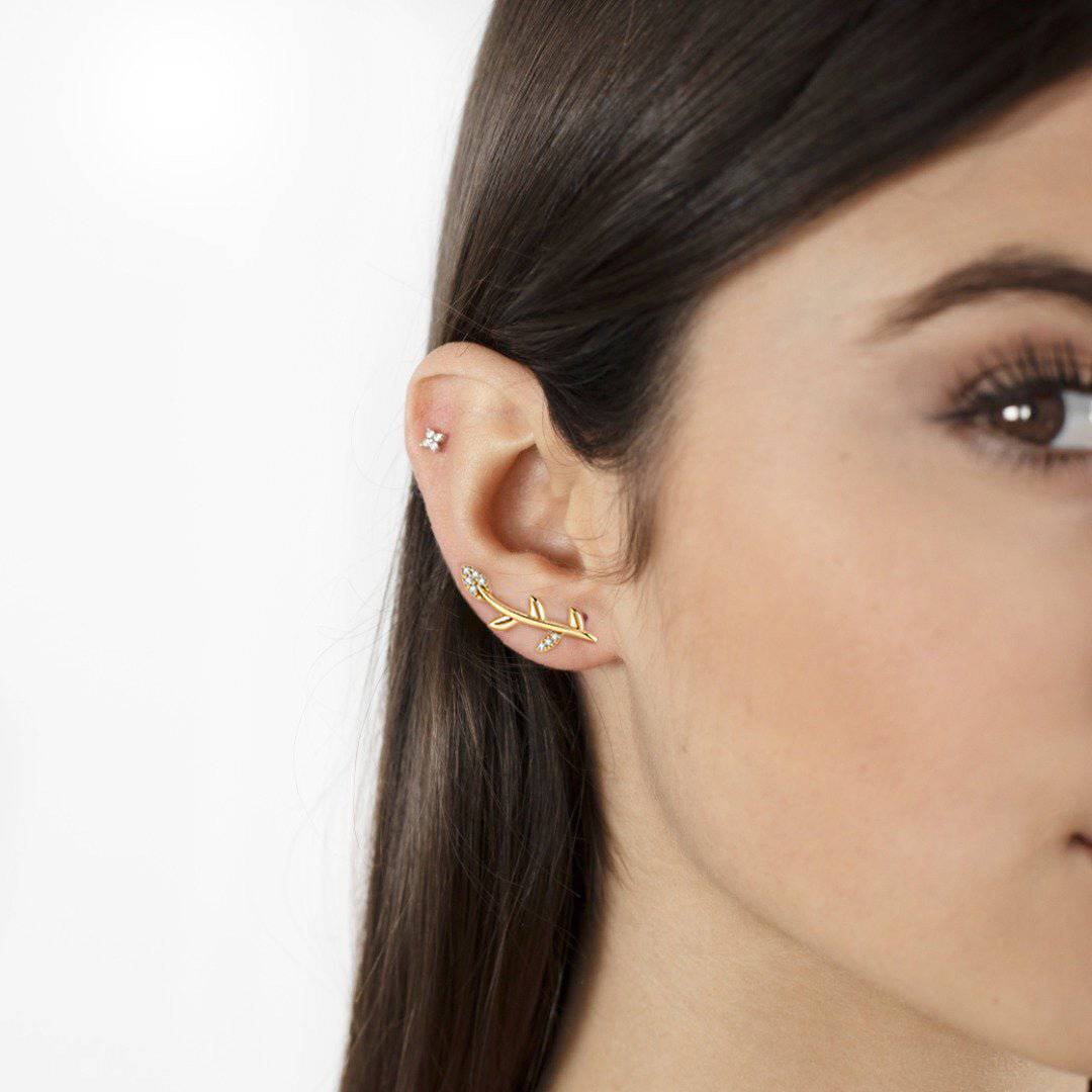 "Leaf Bouquet" Earrings - SophiaJewels