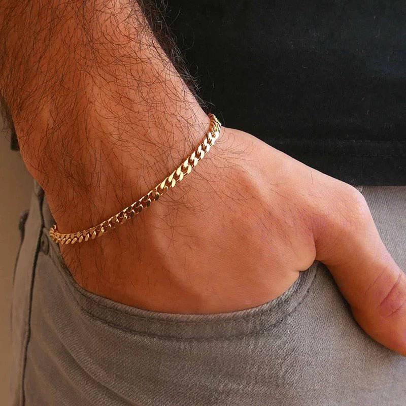 "Cuban" BRAVE Men's Bracelet - SophiaJewels