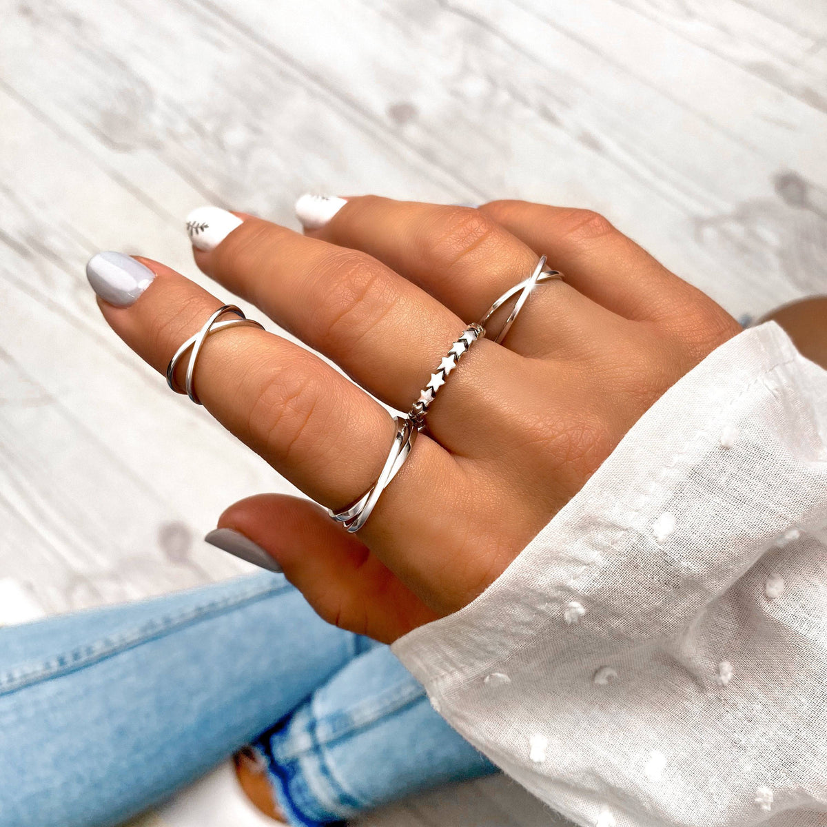 Double Midi Ring