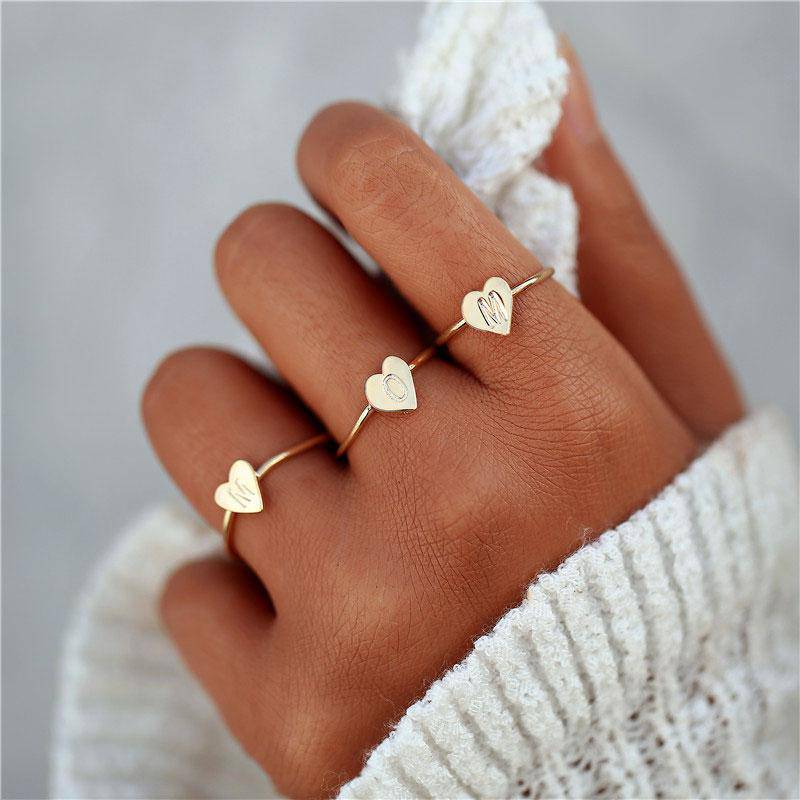 "Initial" Ring - SophiaJewels