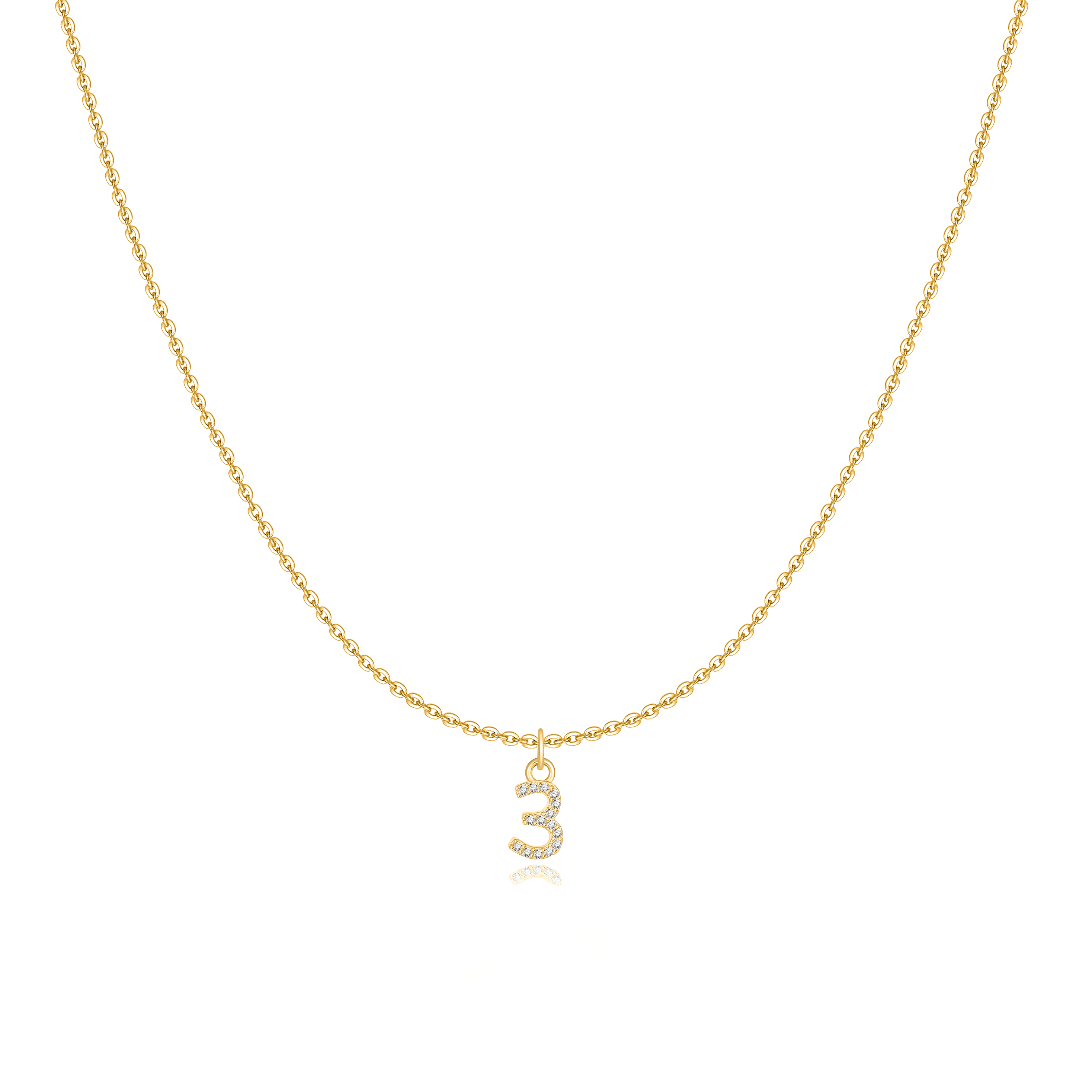 "Little Number" Necklace - SophiaJewels