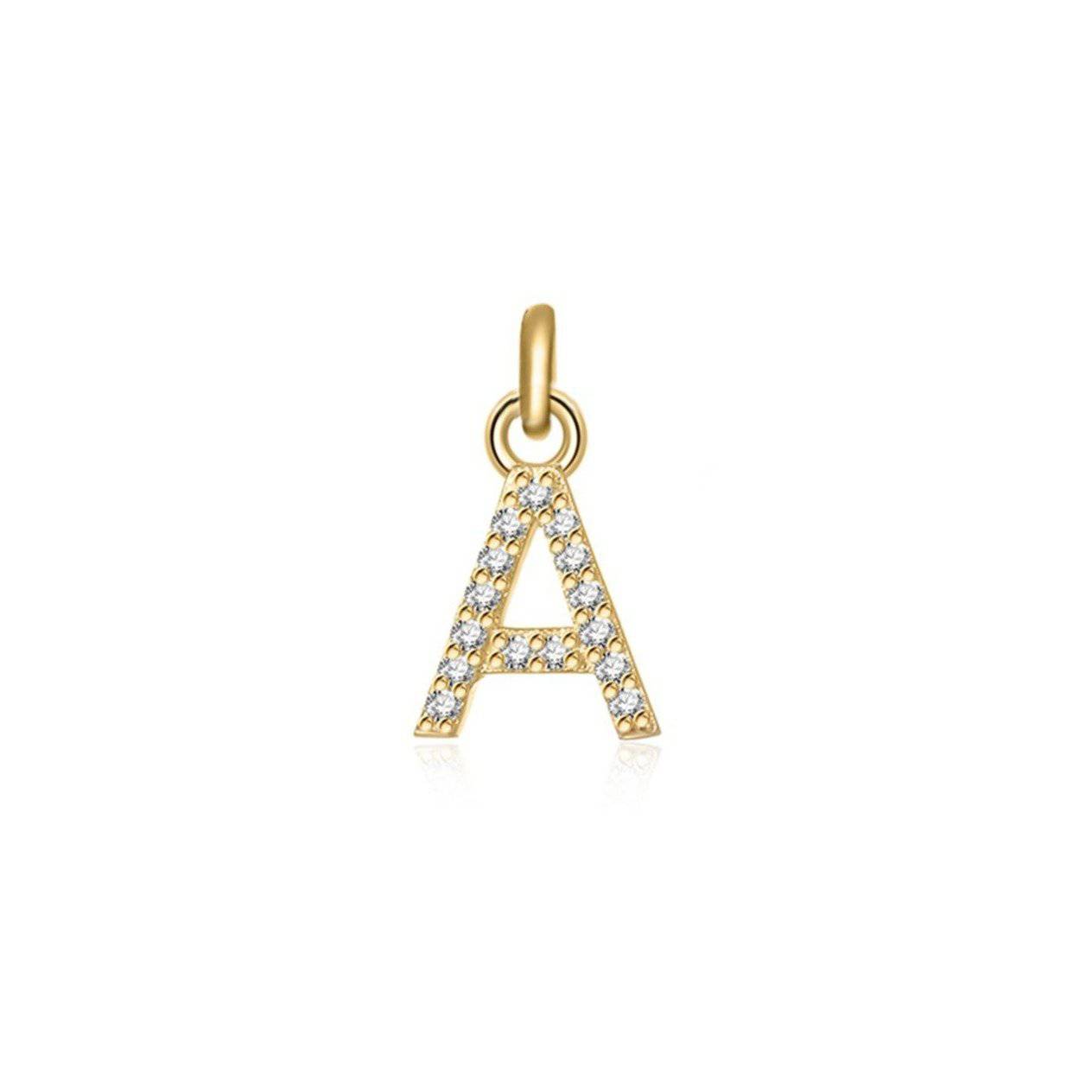 "Little Initial" Necklace - SophiaJewels
