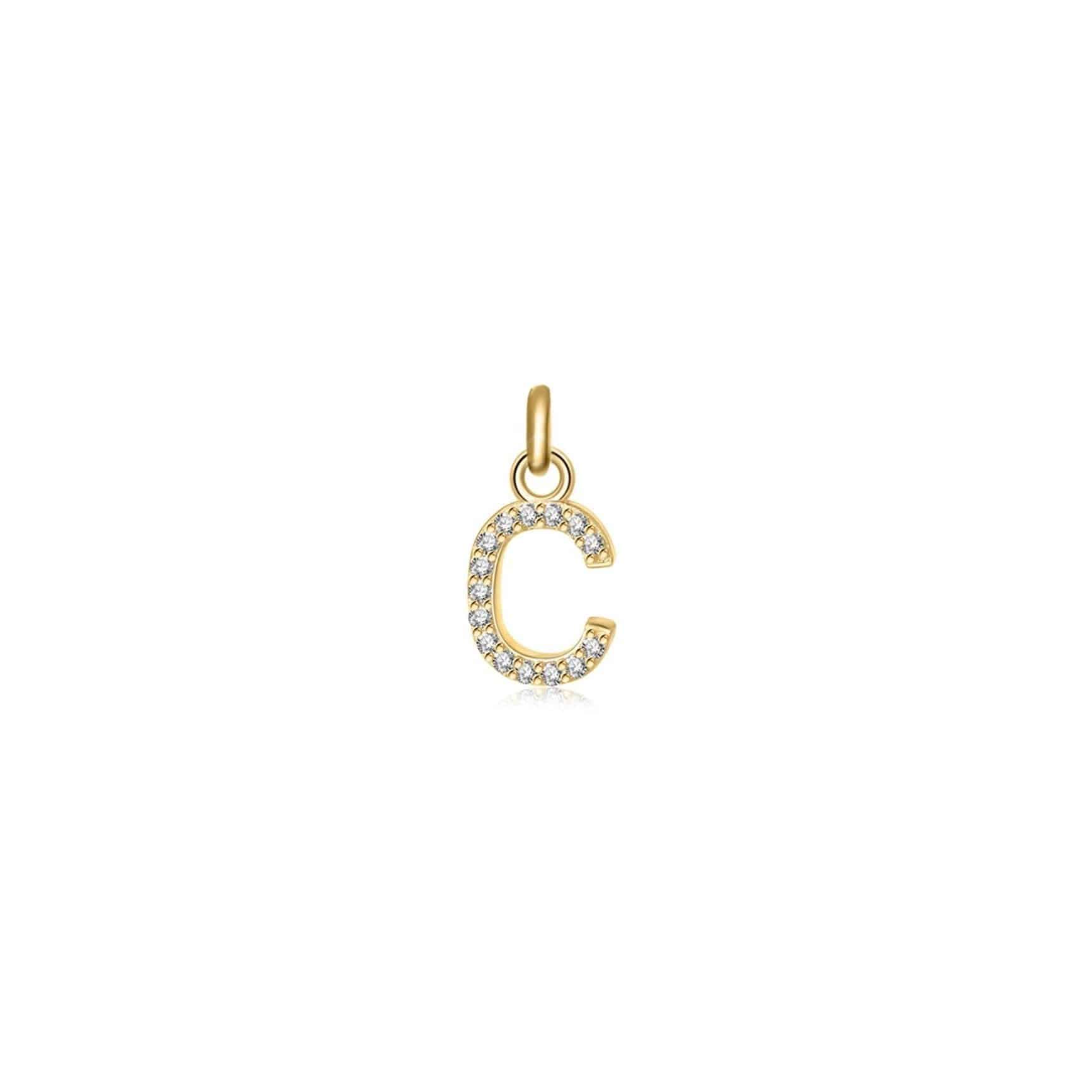 "Little Initial" Necklace - SophiaJewels