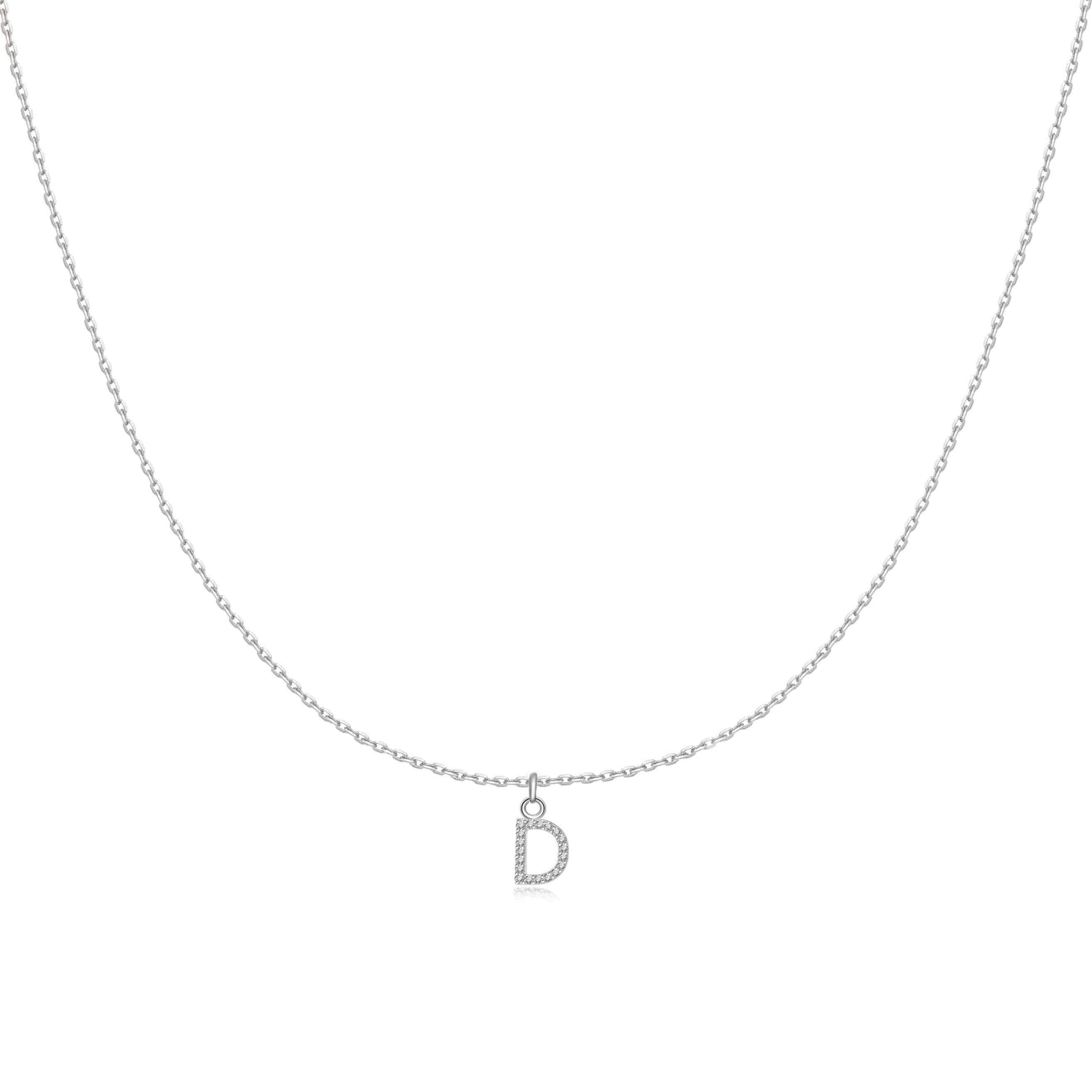 "Little Initial" Necklace - SophiaJewels