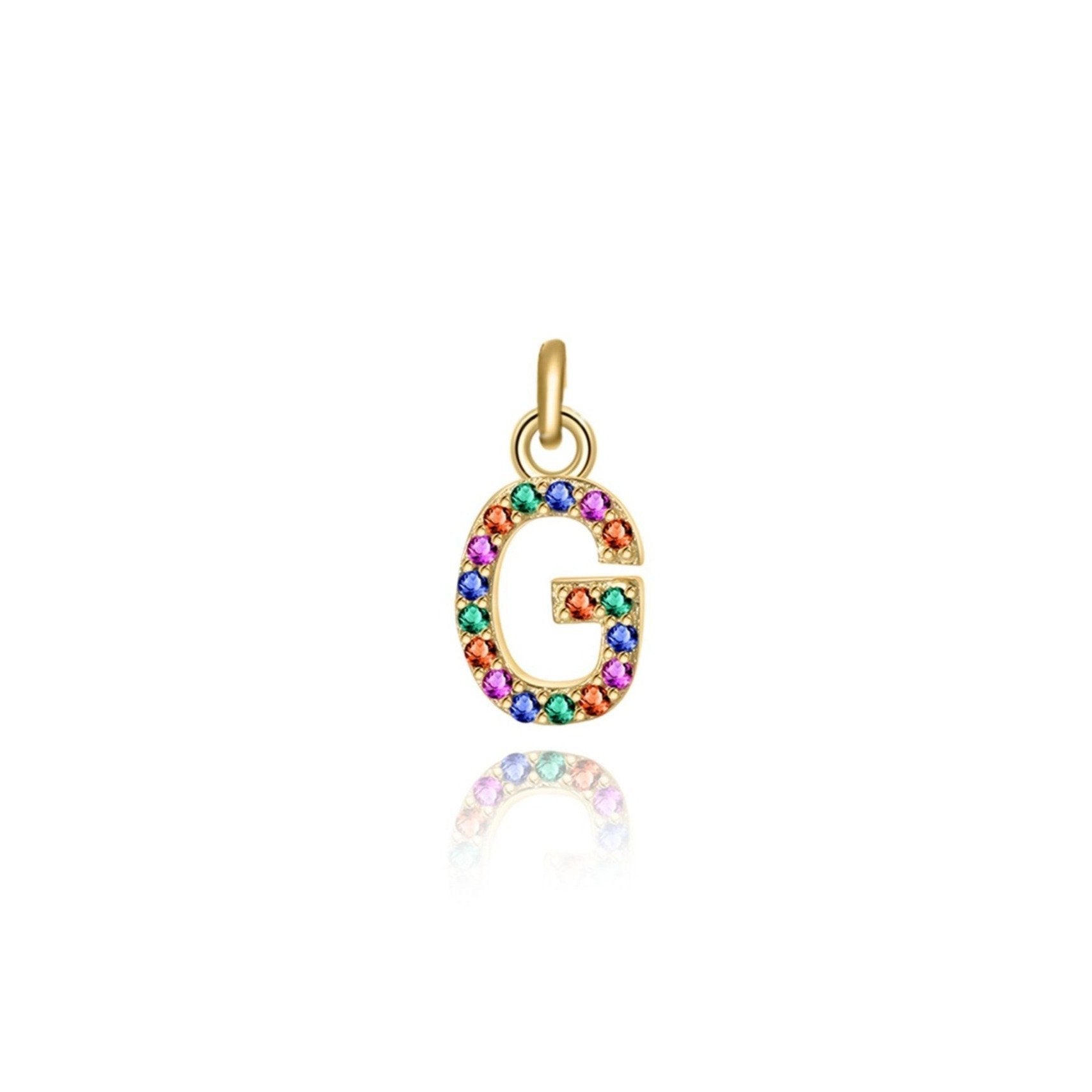 "Initial Colour" Necklace - SophiaJewels