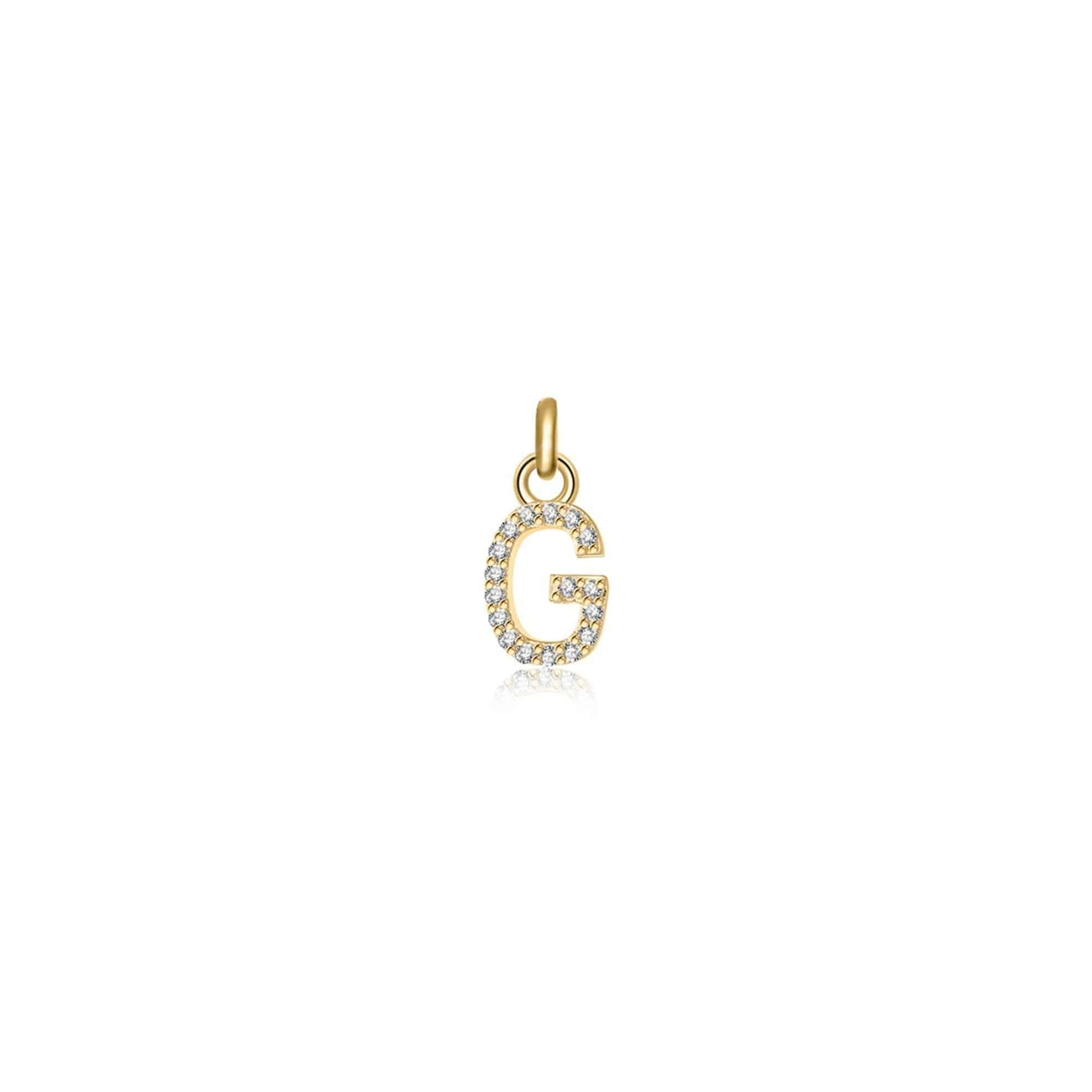 "Little Initial" Necklace - SophiaJewels