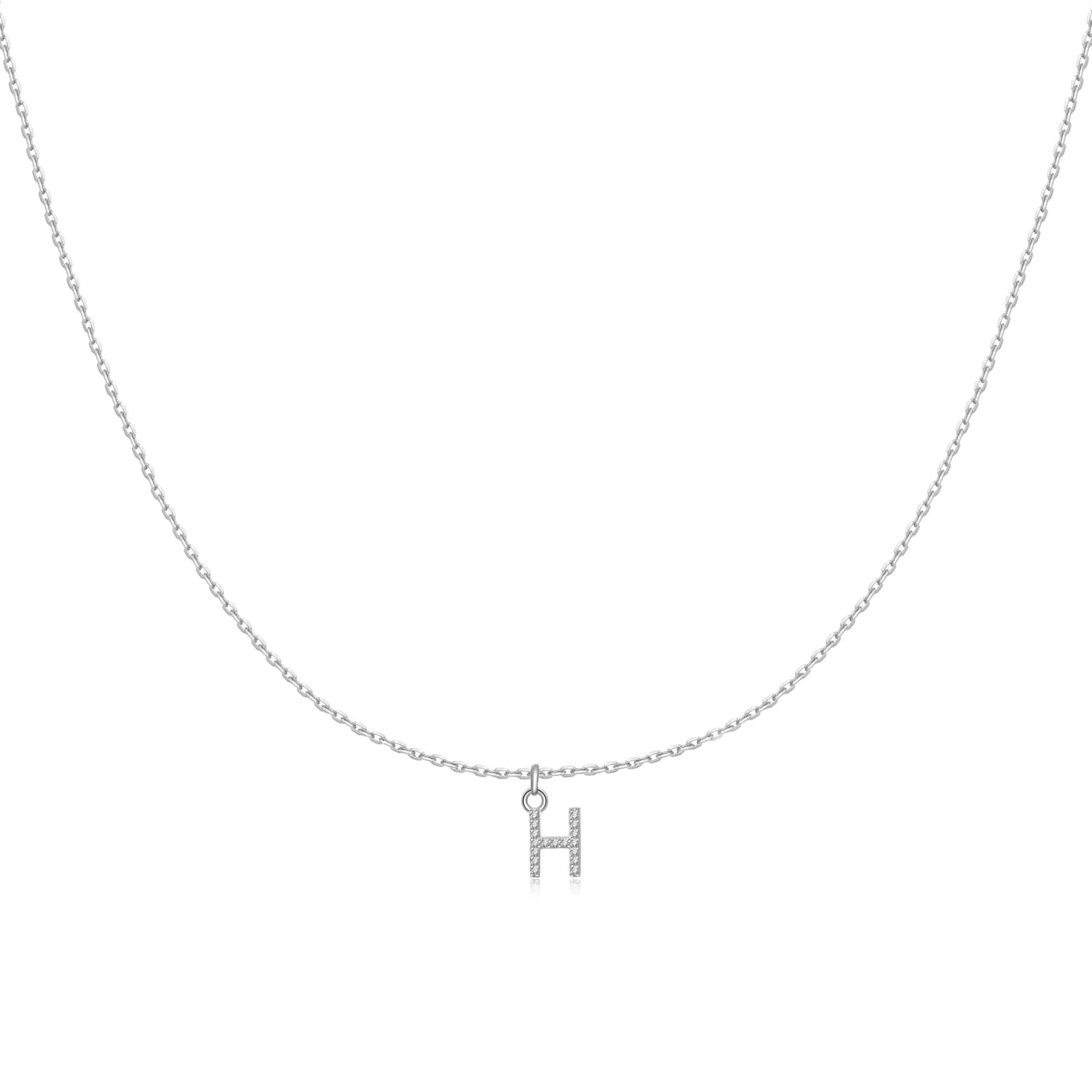 "Little Initial" Necklace - SophiaJewels