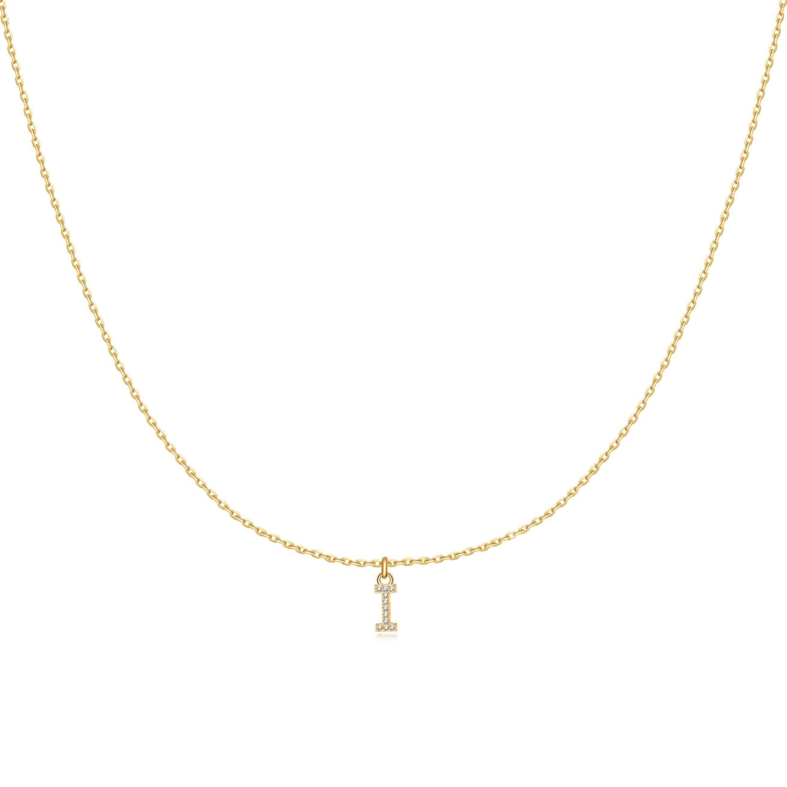 "Little Initial" Necklace - SophiaJewels